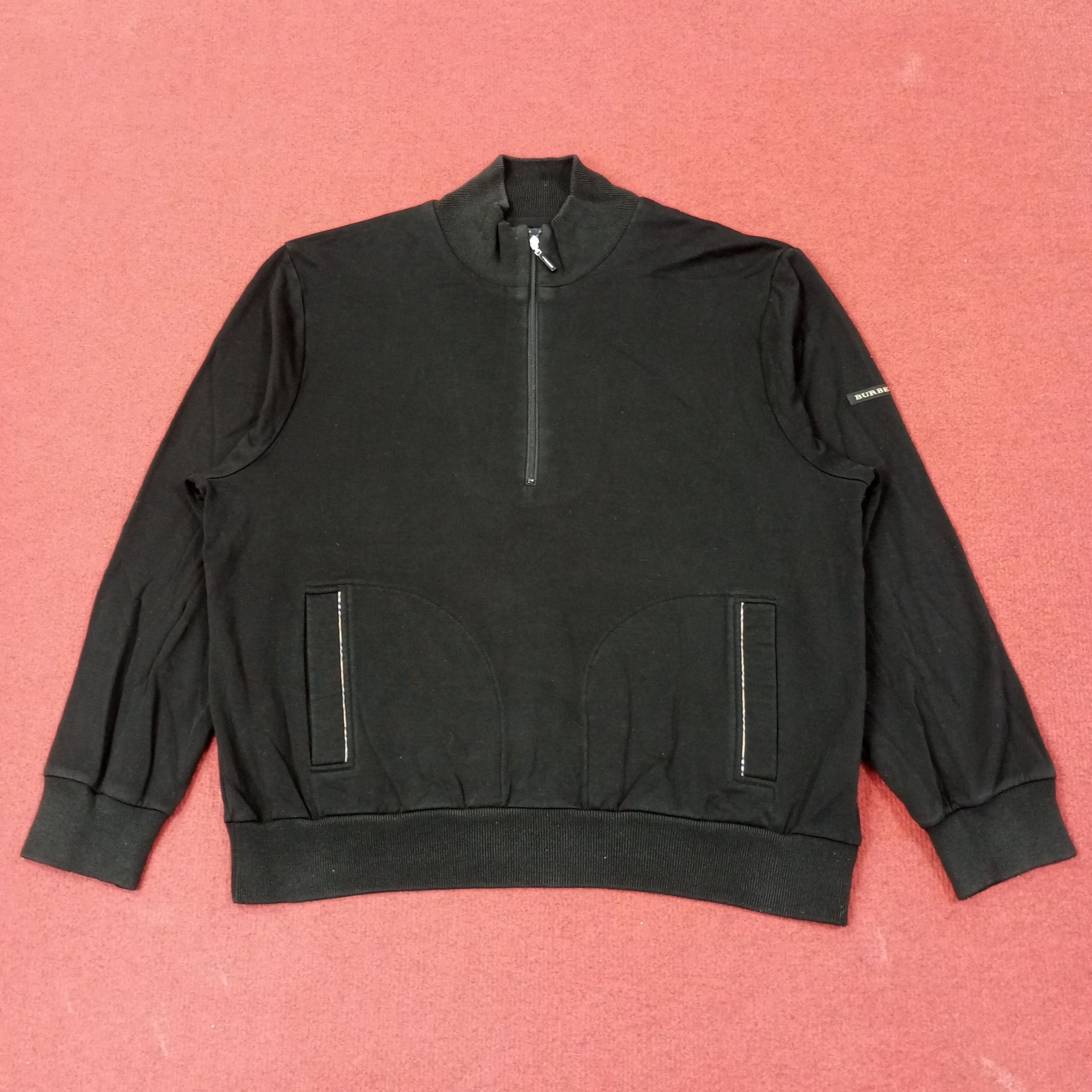 Burberry Burberry Golf Custom Art Half Zipper Sweatshirt c247n16 Size US M / EU 48-50 / 2 - 3 Thumbnail