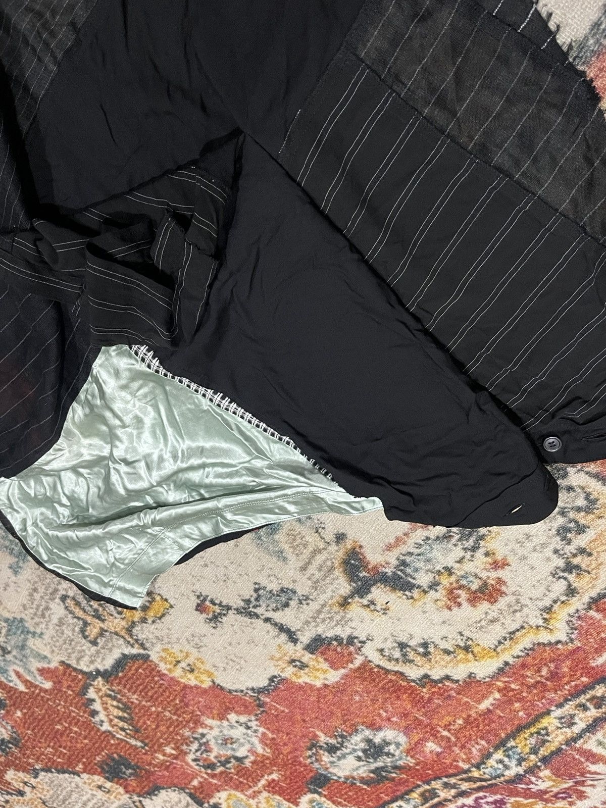Yohji Yamamoto ‘04 ss Asymmetrical patchwork skirt Size 29" - 13 Thumbnail