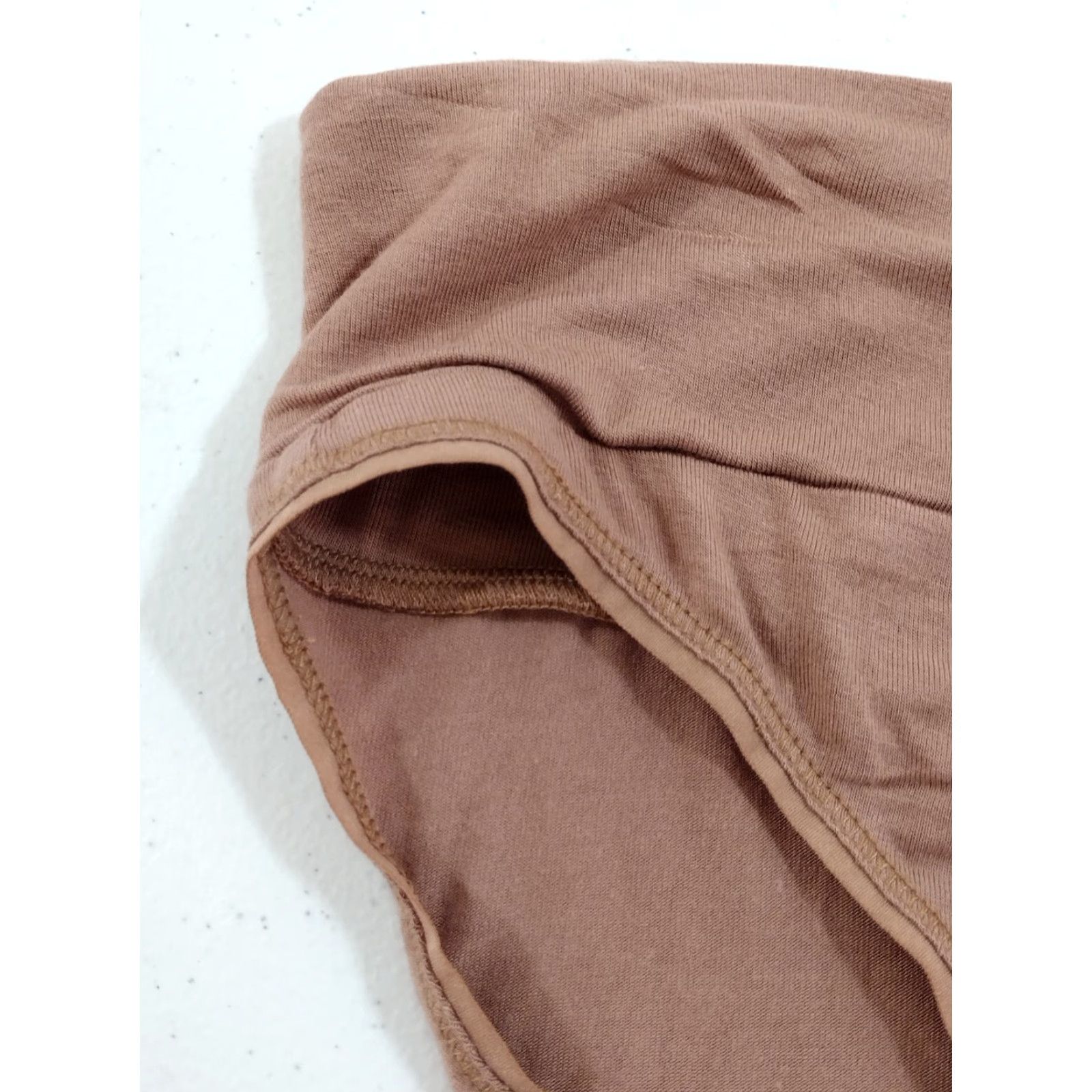 SKIMS SKIMS Panties Women Brief Sleep Color Sienna 4X Plus Size High Rise Waist Breathable Opaque Pack 1 PN-BRF-0213 Size 40" / US 18 - 6 Thumbnail