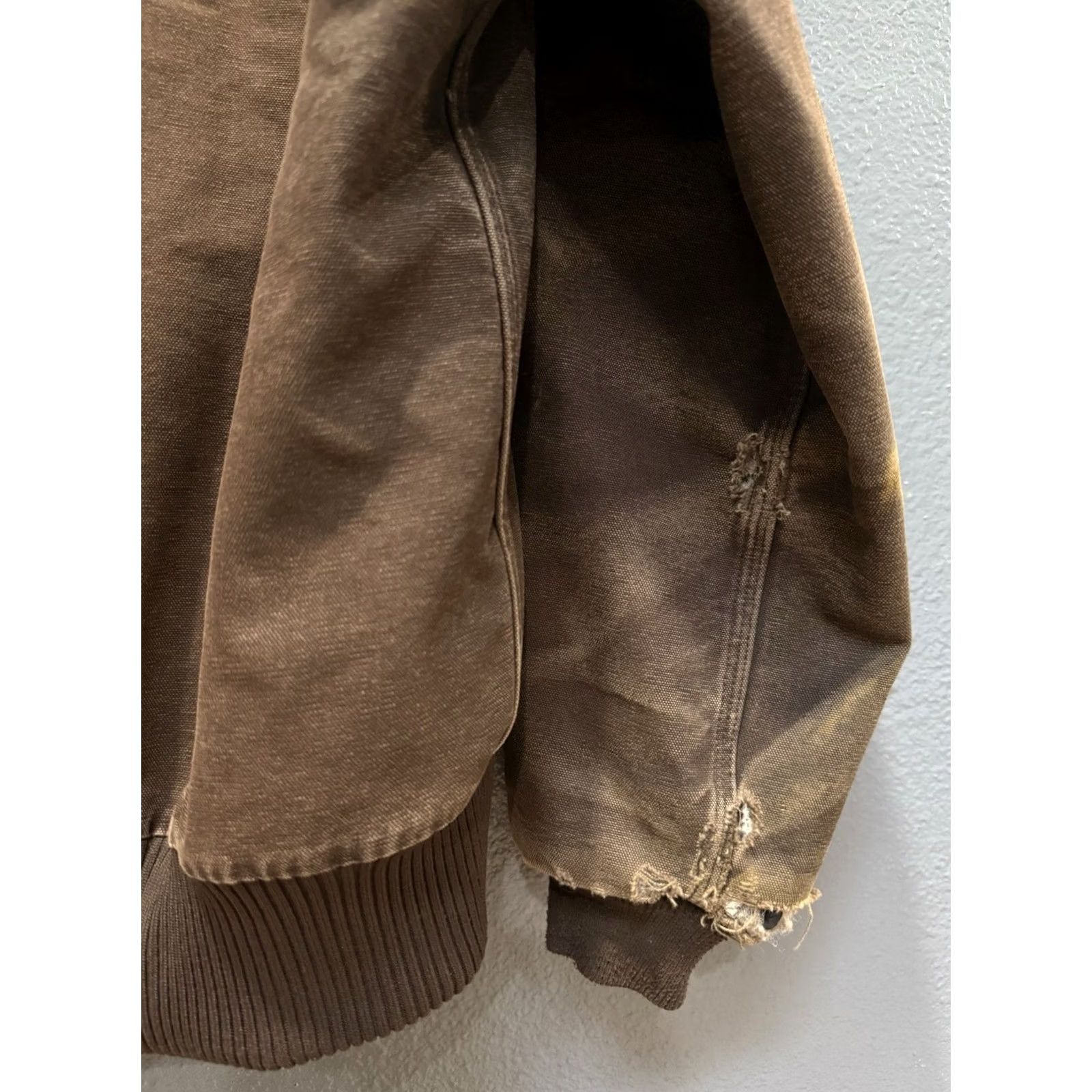 Carhartt VINTAGE Carhartt Brown Zip Jacket Size Large Mens Size US L / EU 52-54 / 3 - 6 Thumbnail