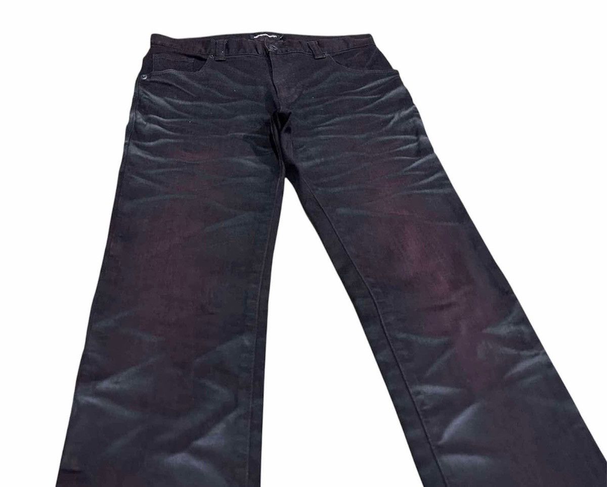 If Six Was Nine × Le Grande Bleu (L.G.B.) × semanticdesign 🔥Y2K Archived Semantic Design Blood Denim Vein Faded Size US 30 / EU 46 - 3 Thumbnail