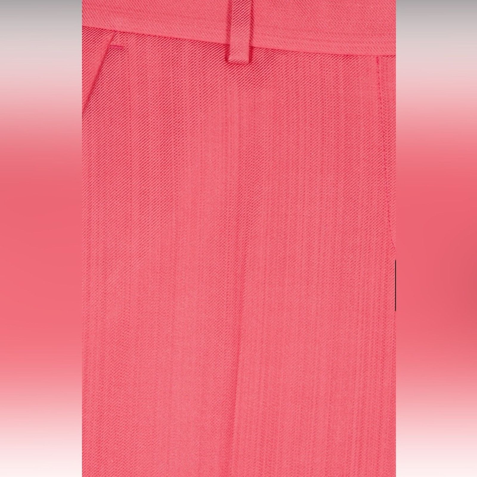 The Kooples NWT The Kooples $345 Women's Pink Wide-Leg Pants Size 26 Size 26" / US 2 / IT 38 - 5 Thumbnail
