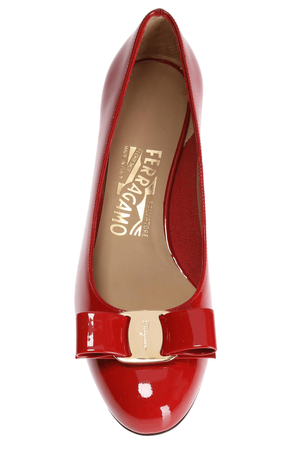 Salvatore Ferragamo o1s1rm0924 Vara Bow Pump in Red Size US 7.5 / IT 37.5 - 6 Thumbnail