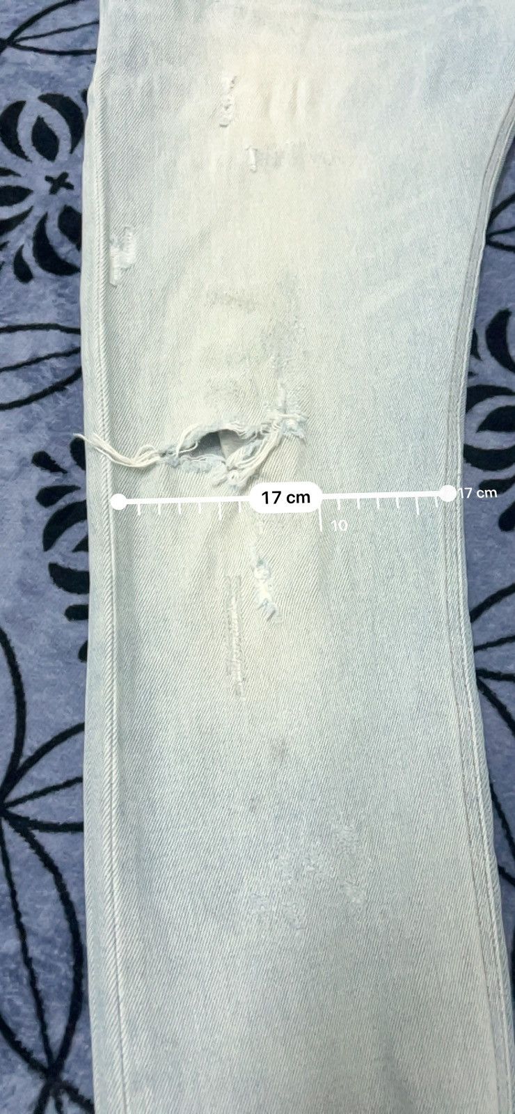 Diesel Diesel Industry - Distressed selvedge jeans Size US 31 - 14 Thumbnail