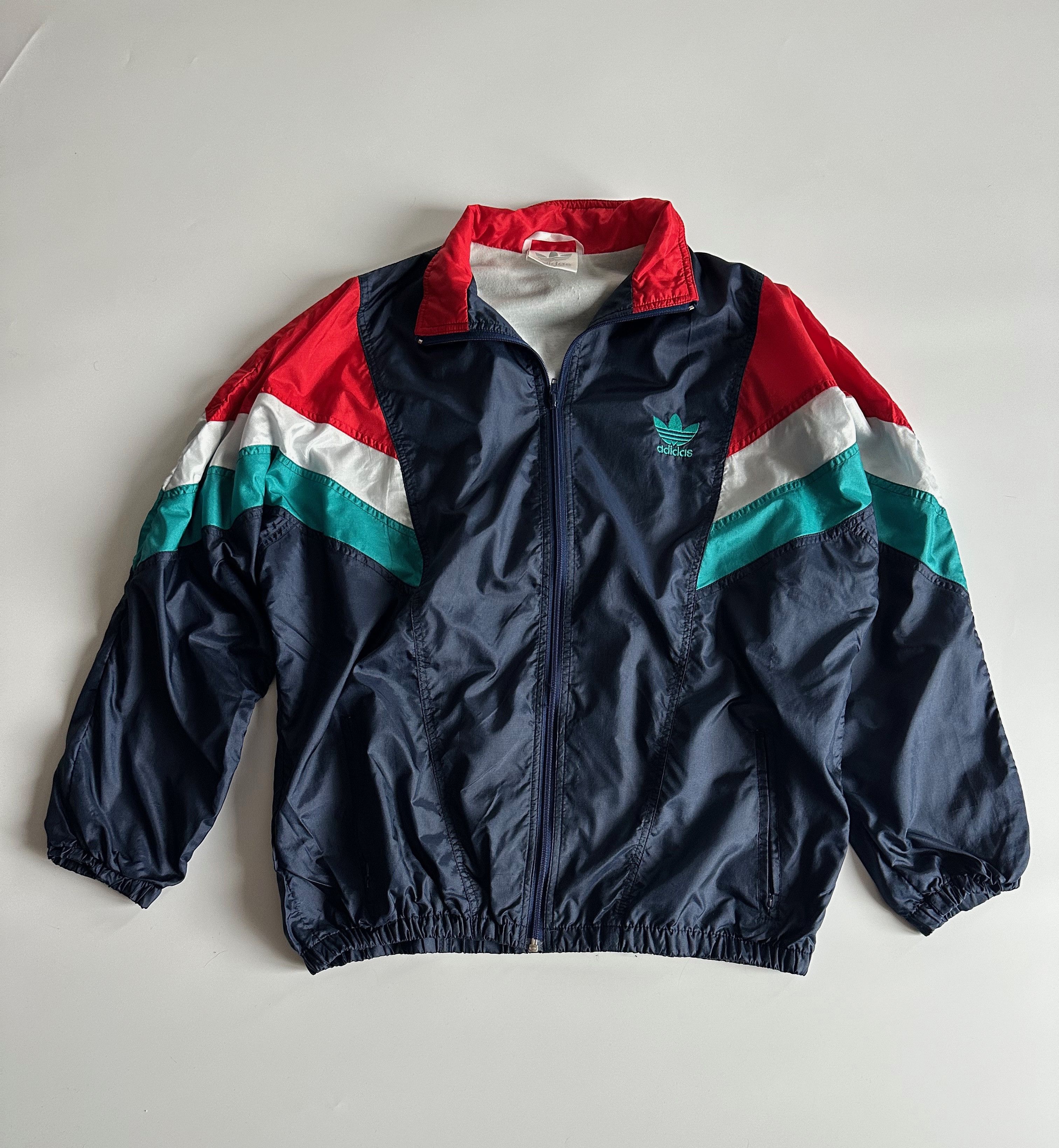 Adidas Vintage 90s adidas Originals Nylon Tracksuit Trefoil Set Size US M / EU 48-50 / 2 - 2 Thumbnail