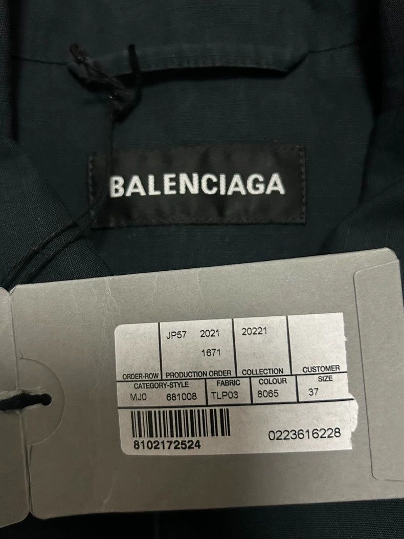 Balenciaga Balenciaga size 37 Four-pocket washed embroidered logo too Size US M / EU 48-50 / 2 - 3 Thumbnail