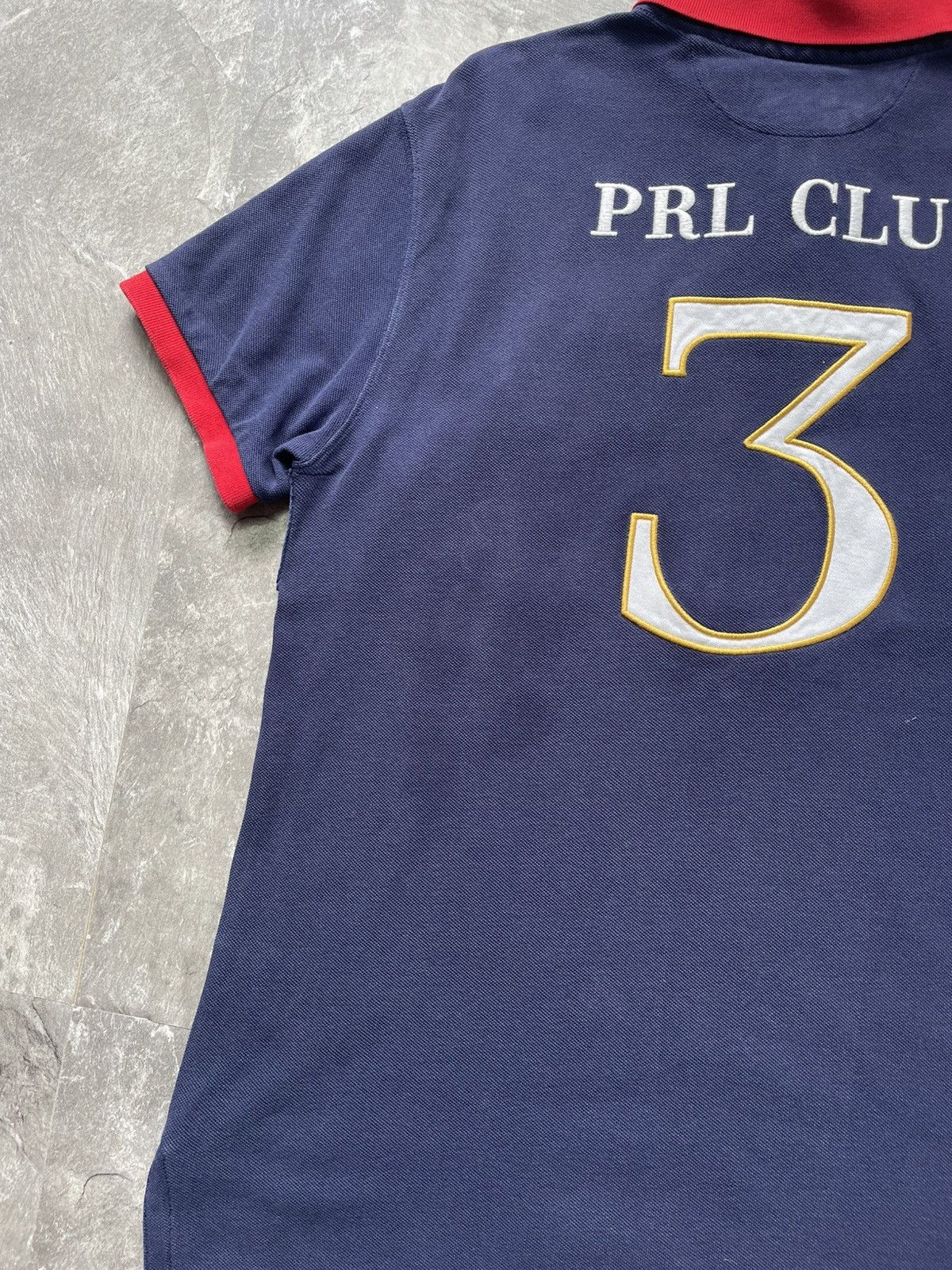 Polo Ralph Lauren Vintage Polo Ralph Lauren Big Logo PRL Rugby Club Polo Shirt Size US M / EU 48-50 / 2 - 5 Thumbnail