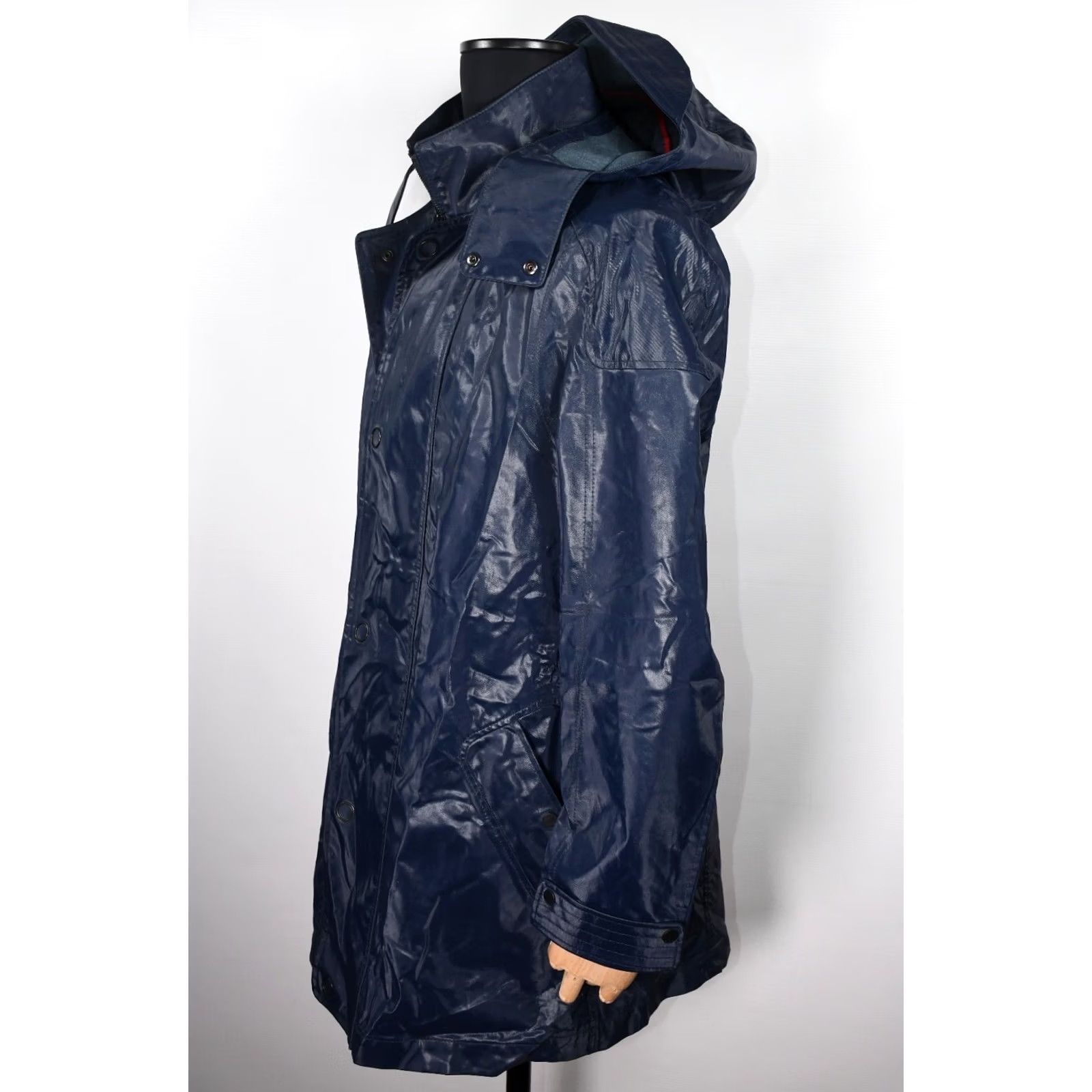 Hugo Boss HUGO BOSS Jacket Rain Coat Waterproof 50 Men Blue 40% Cotton 32% Polyester 28% Polyurethane Casual Weather Modern Fit Mens Size US M / EU 48-50 / 2 - 4 Thumbnail
