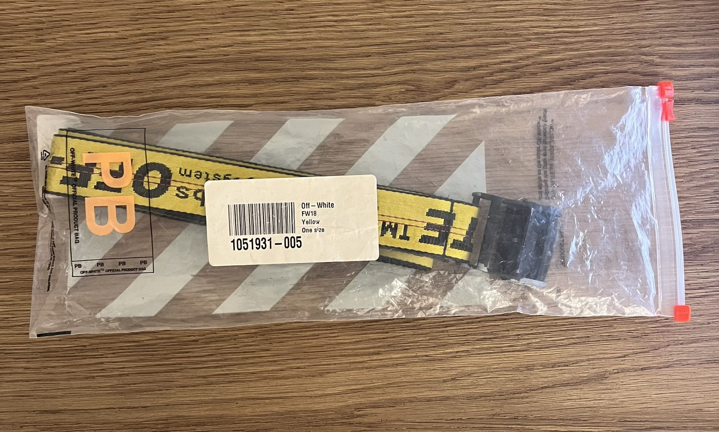 Off-White Off-White Industrial Belt Size ONE SIZE - 1 Thumbnail