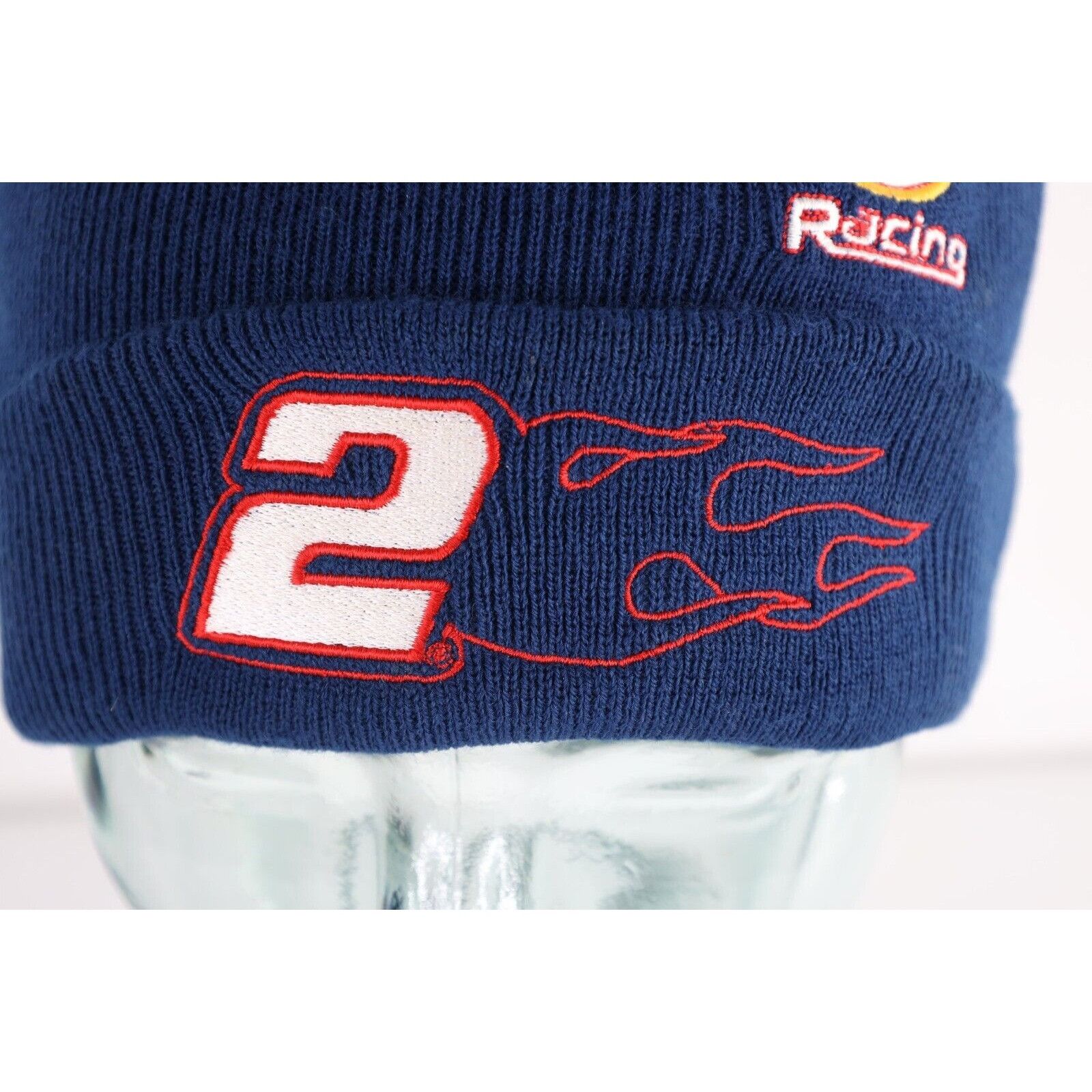 Vintage Vintage 90s NASCAR Miller Lite Racing Kurt Busch Fire Hat Size ONE SIZE - 2 Thumbnail