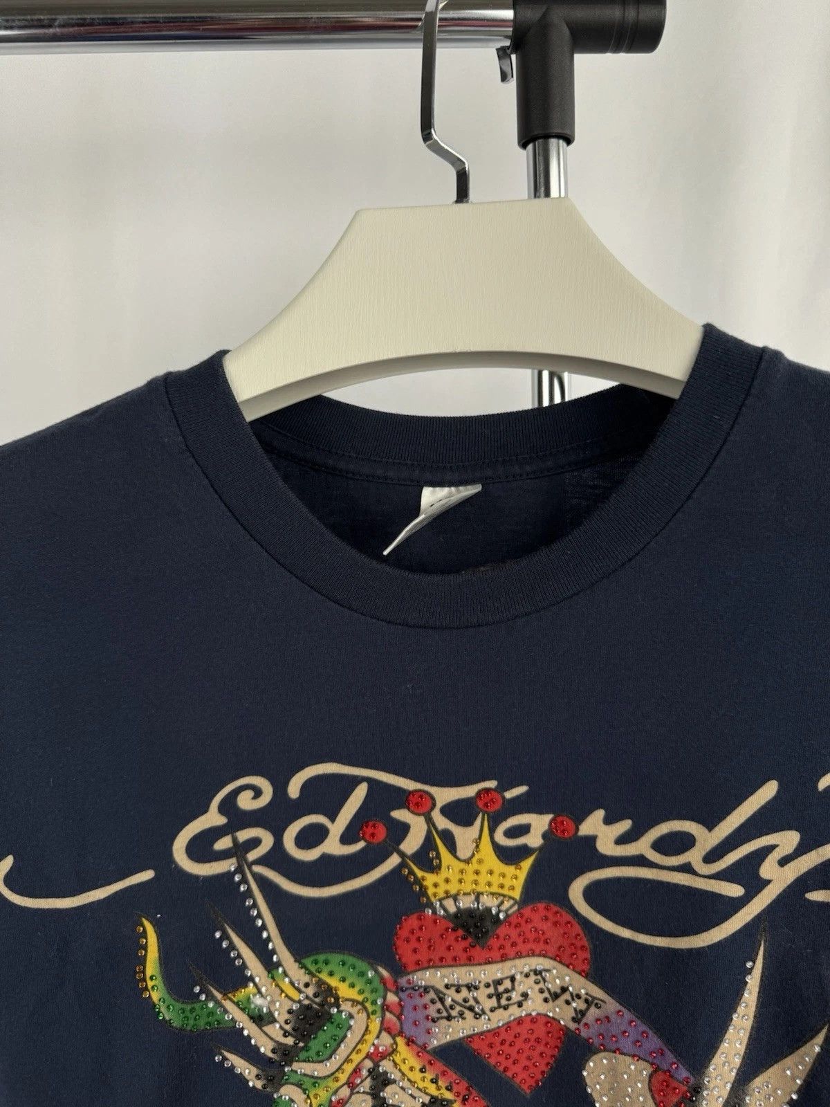 Ed Hardy Ed Hardy Men’s Graphic T-Shirt – Studded Dragon Design Size XL / US 12-14 / IT 48-50 - 5 Thumbnail