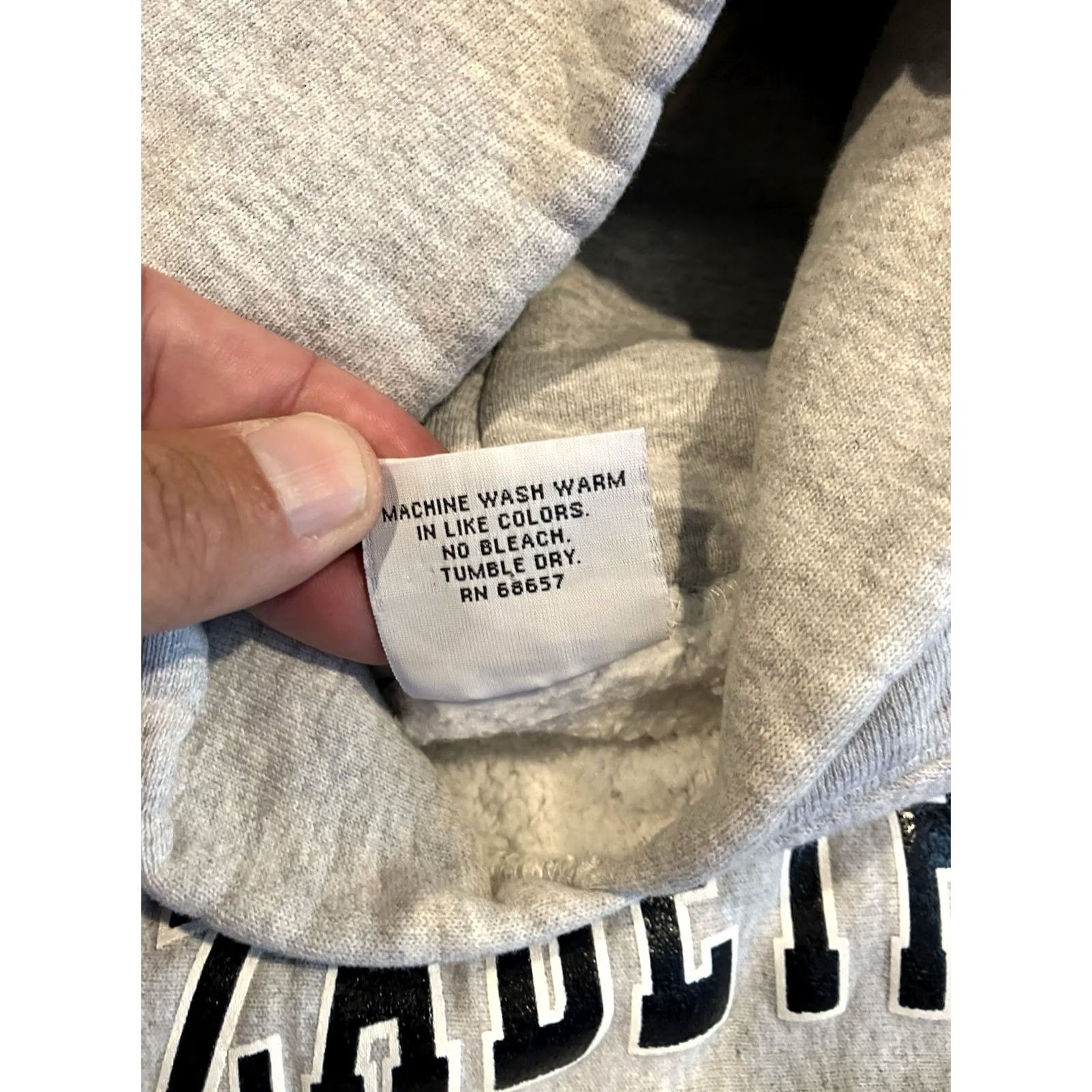Vintage Vintage Cotton Exchange - Elizabethtown College Reverse Weave Hoodie - Medium Size US M / EU 48-50 / 2 - 4 Thumbnail