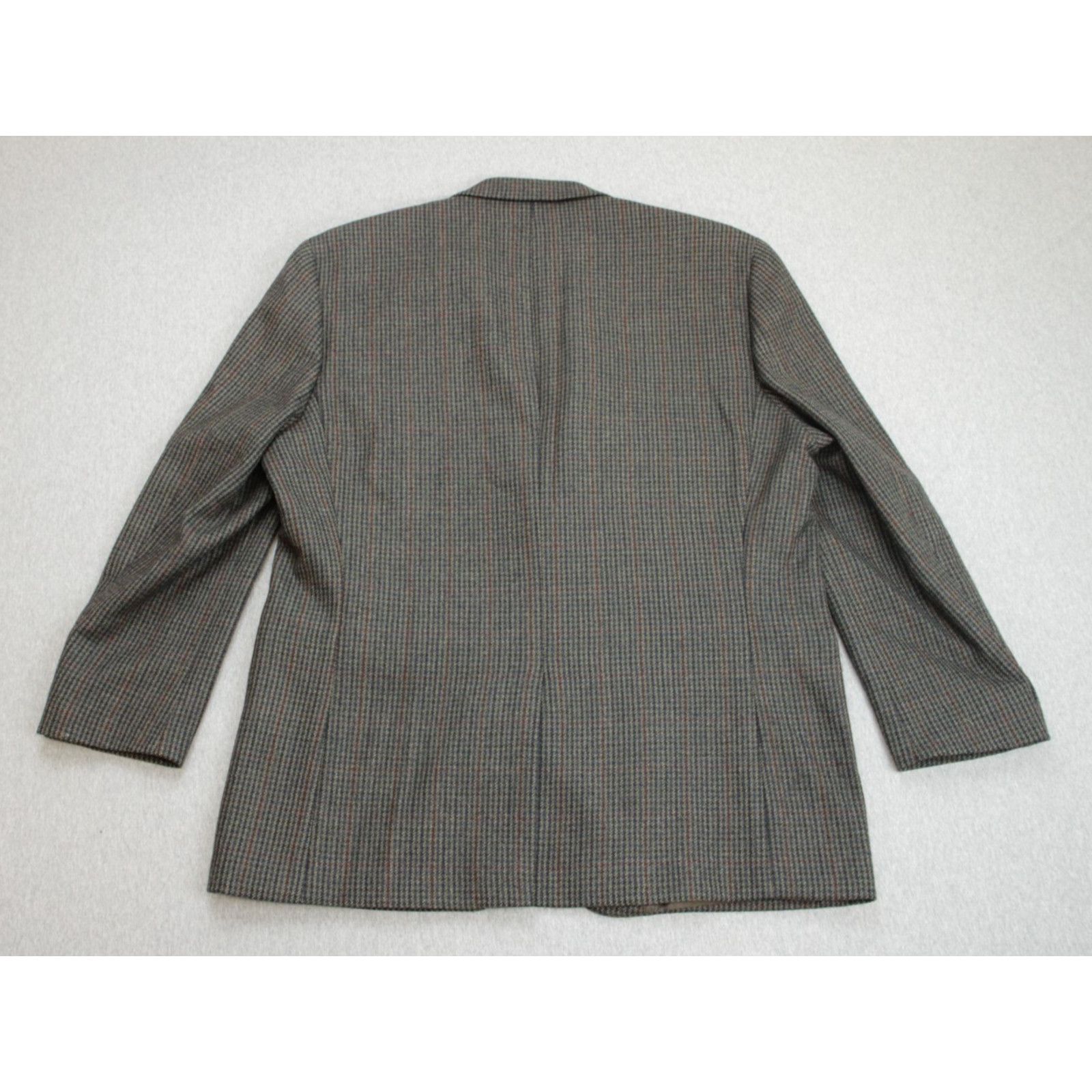 Lauren Ralph Lauren Lauren Ralph Lauren Blazer Mens 44R 100% Wool Houndstooth Size 44R - 3 Thumbnail