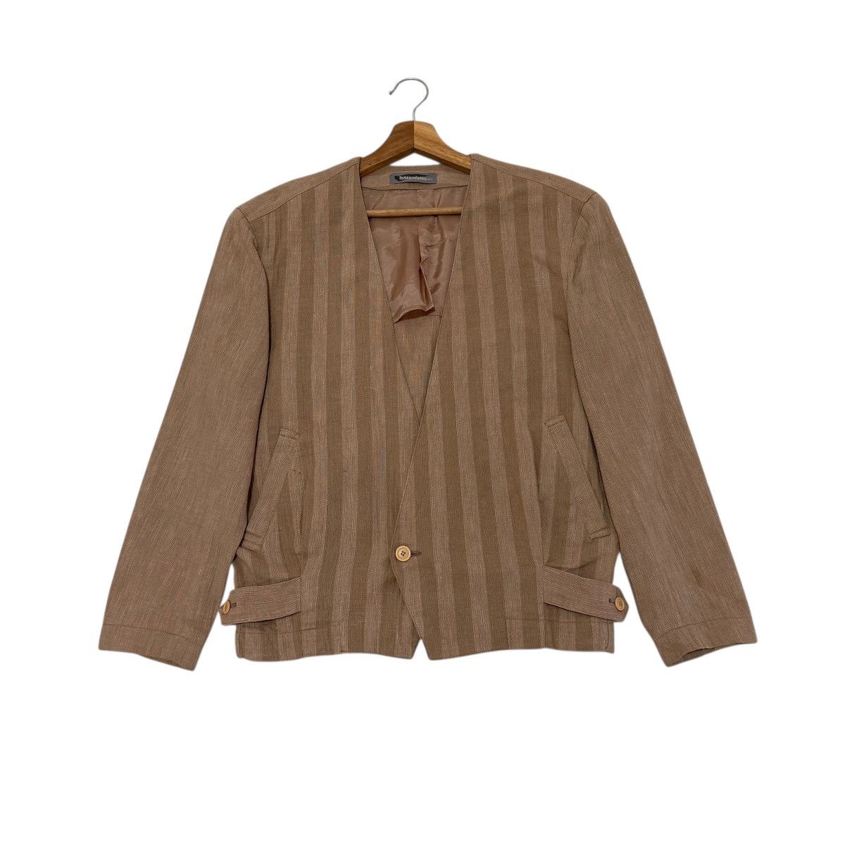 Vintage 80’s Issey Miyake Men Cardigan Style Buttons Jacket