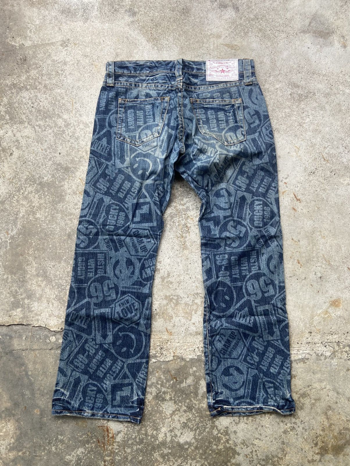 Hysteric Glamour Vintage 2000’s Co&Lu Monogram Hysteric Glamour Design Pants Size US 34 / EU 50 - 5 Thumbnail
