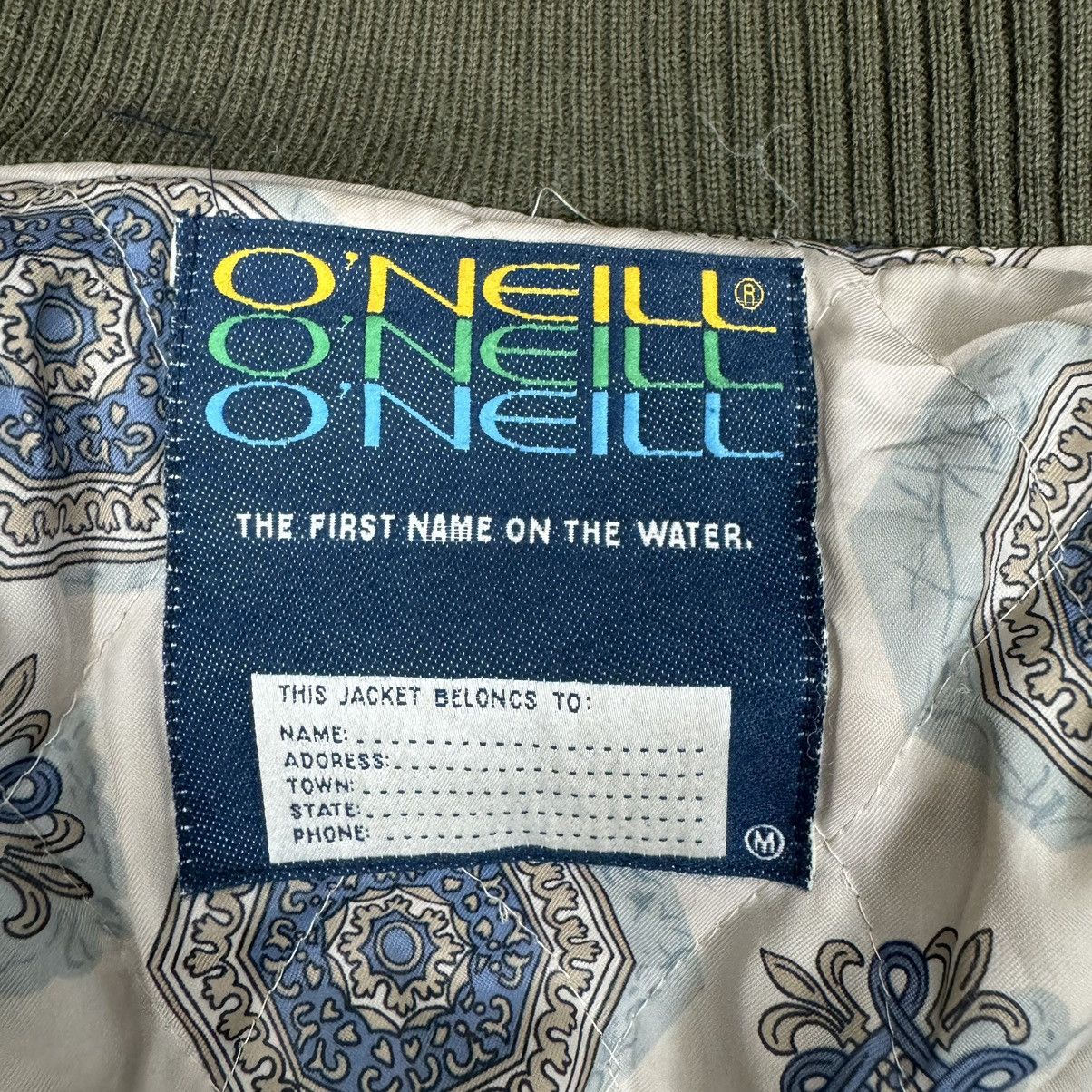 O'Neill ❄️90s ONEILL VARSITY LEATHER JACKET Size US L / EU 52-54 / 3 - 10 Thumbnail