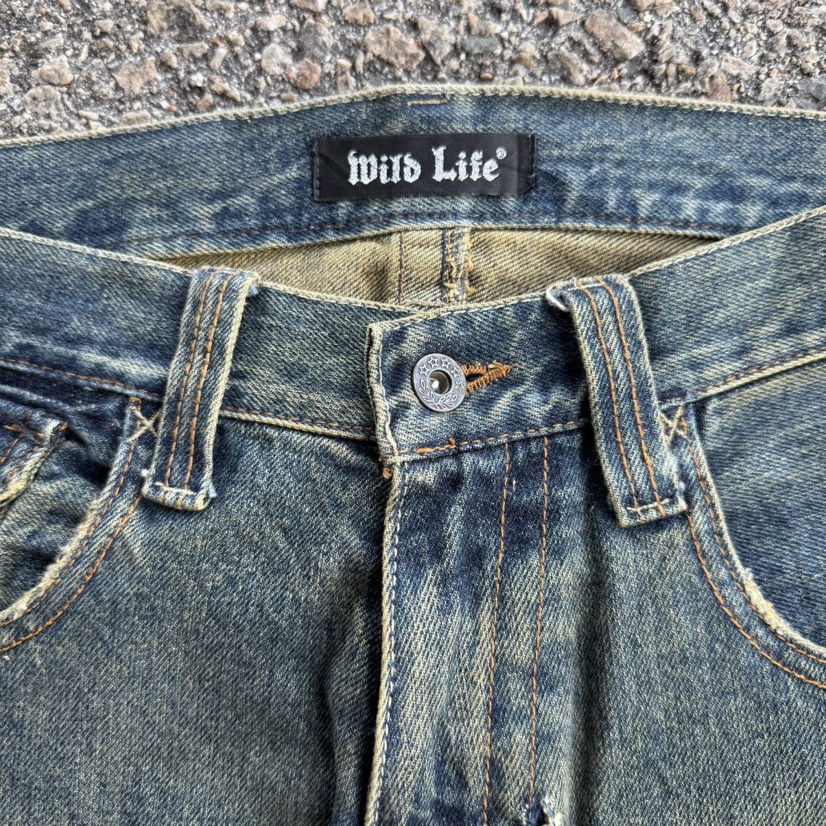 Japanese Brand × Jean × Rusty VINTAGE WILD LIFE RUSTY JEAN RIPPEP DENIM PANTS Size US 32 / EU 48 - 7 Thumbnail