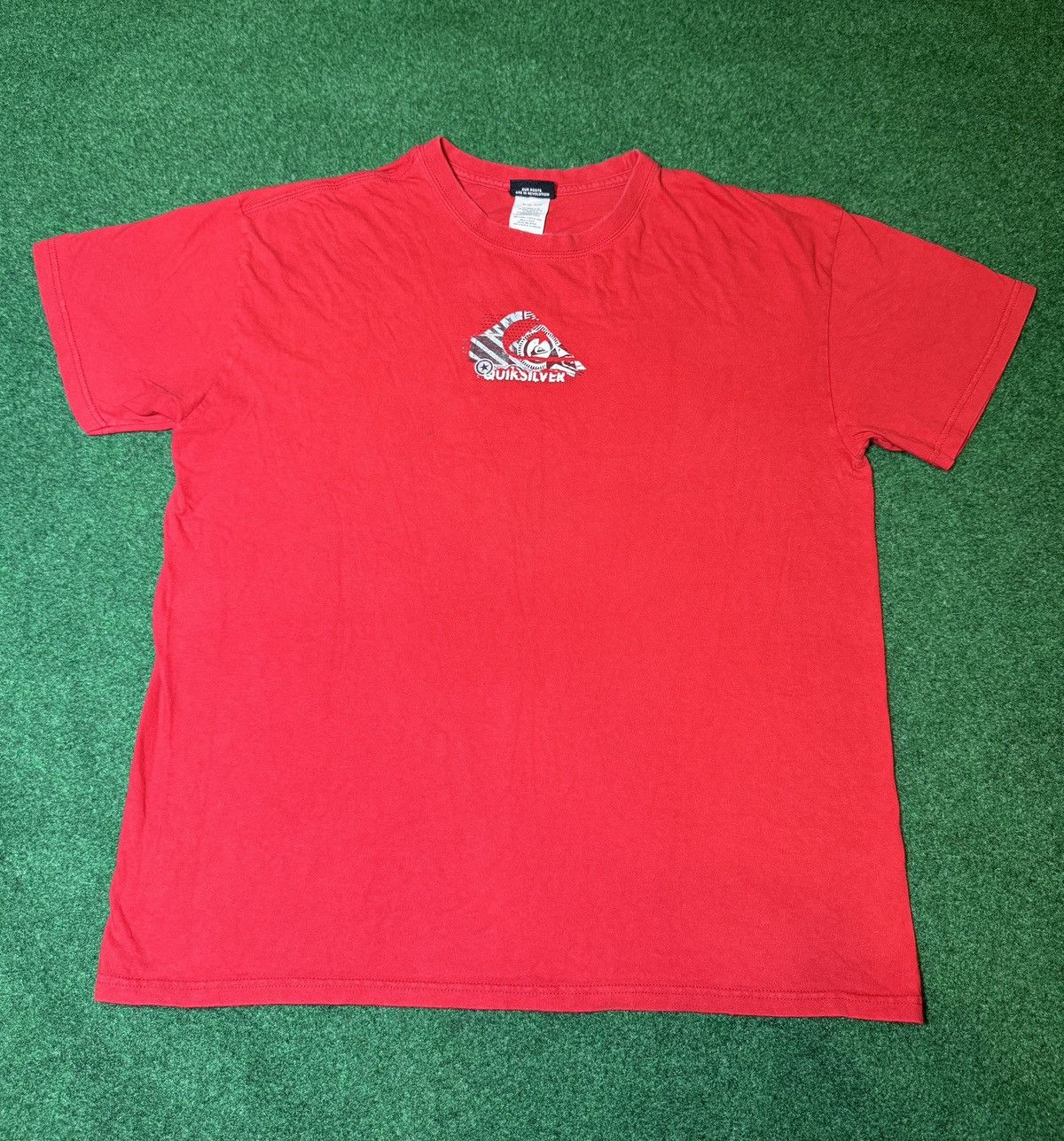 Quiksilver × Vintage Vintage Y2K Quiksilver Surfer Skater Double Sided T Shirt Size US L / EU 52-54 / 3 - 1 Thumbnail