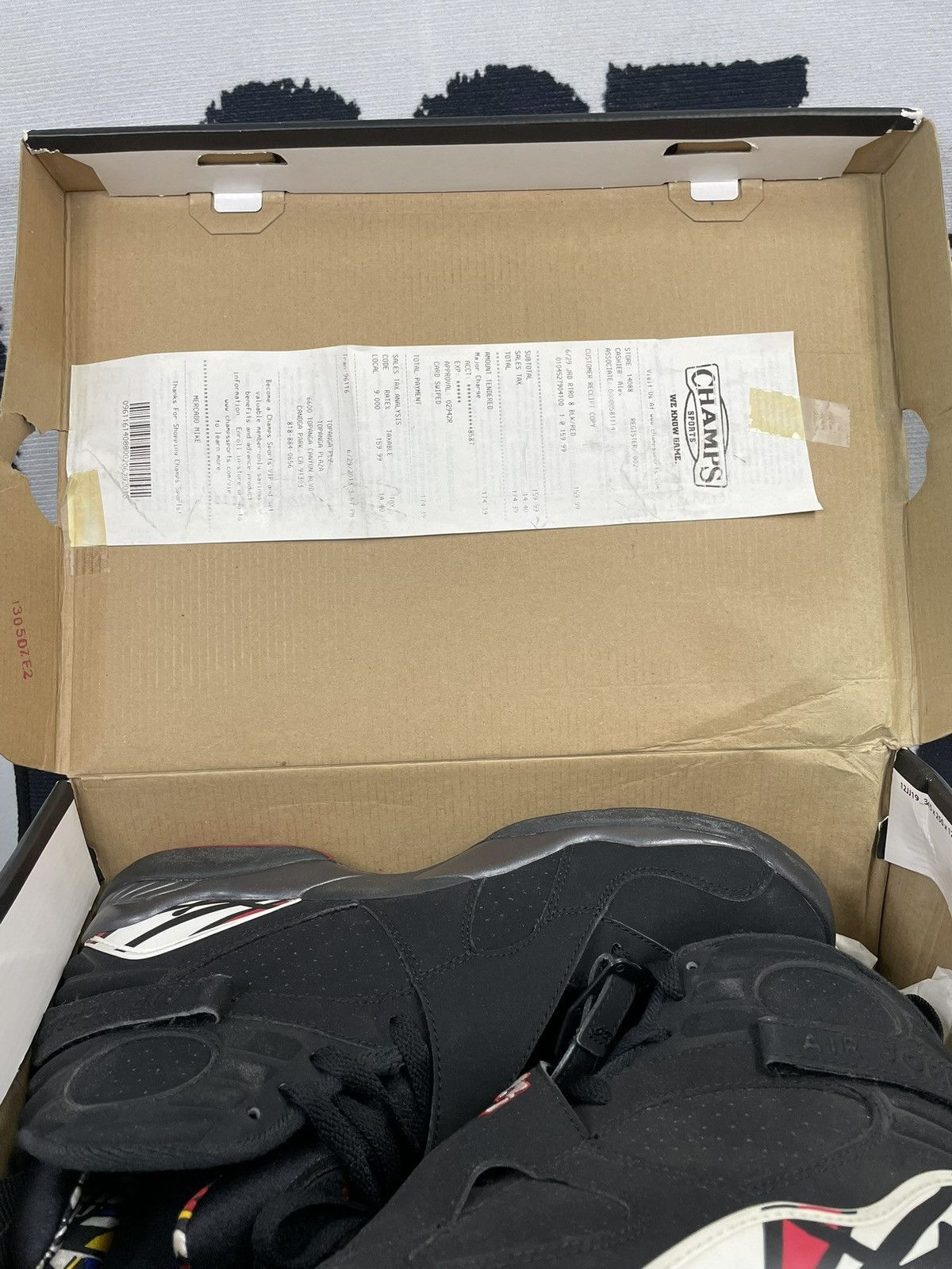 Jordan Brand Air Jordan 8 Retro “Playoffs” (2013) – Men’s Size 10 Size US 10 / EU 43 - 5 Thumbnail