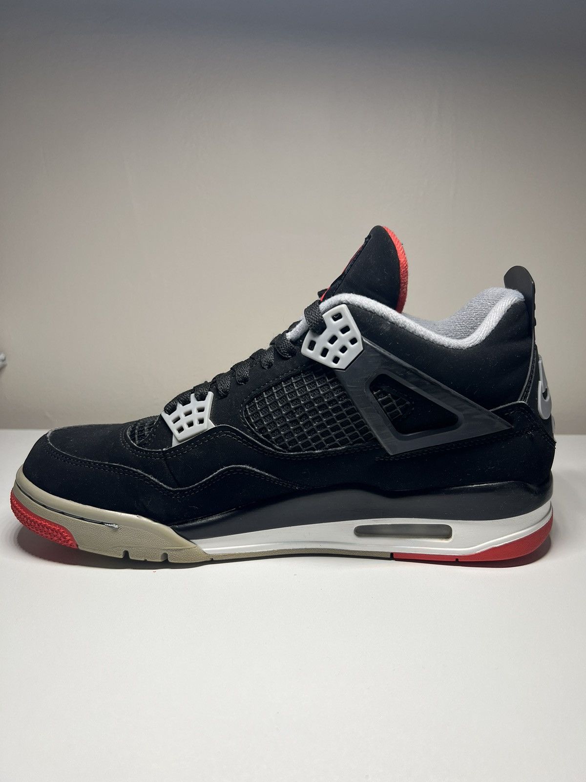Jordan Brand × Nike Jordan 4 Retro “Bred” Size US 10 / EU 43 - 5 Thumbnail