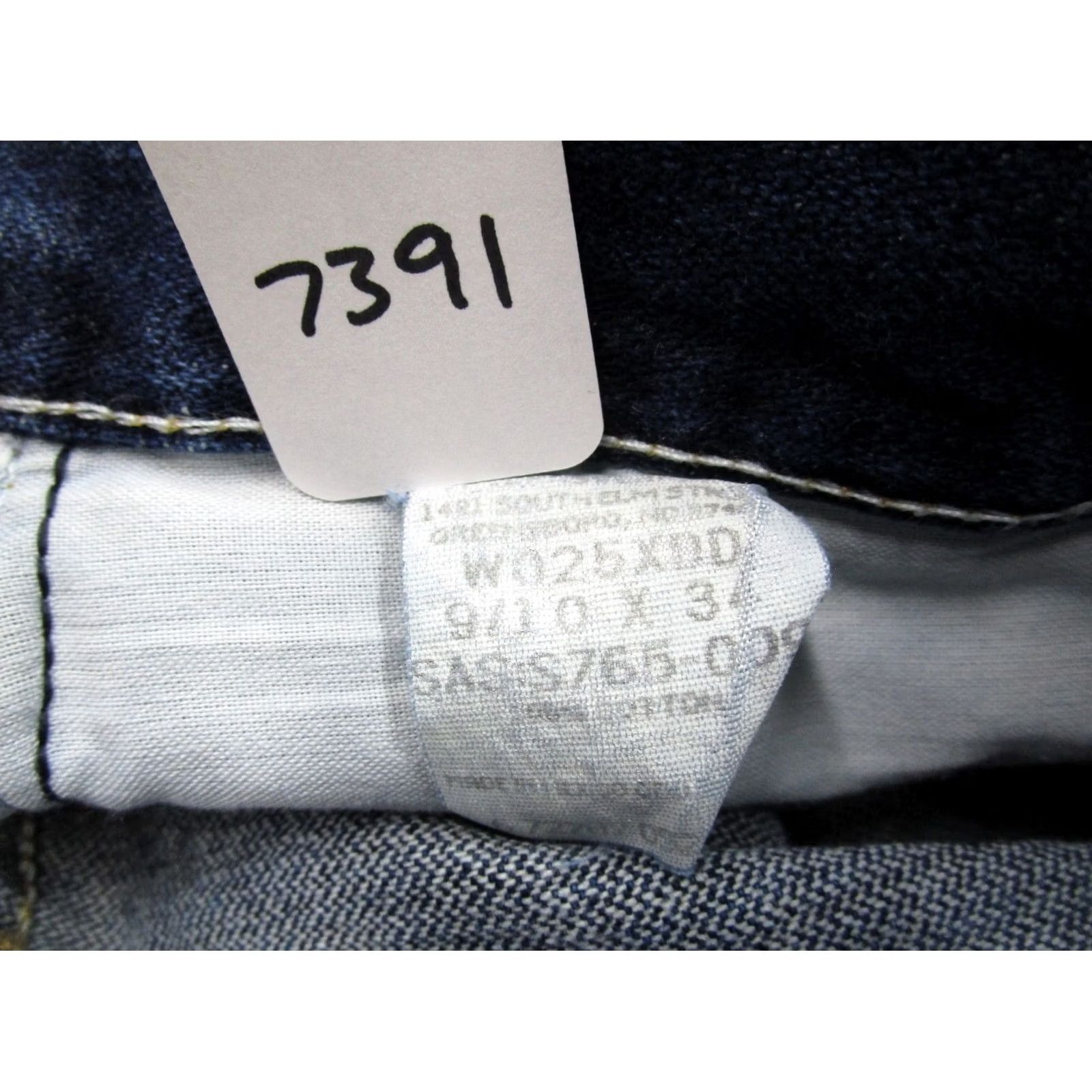 Wrangler Wrangler 20X Jeans Women 10 Blue High Rise Straight Western Pants Dark Wash VTG Jeans Size 32" / US 10 / IT 46 - 8 Thumbnail
