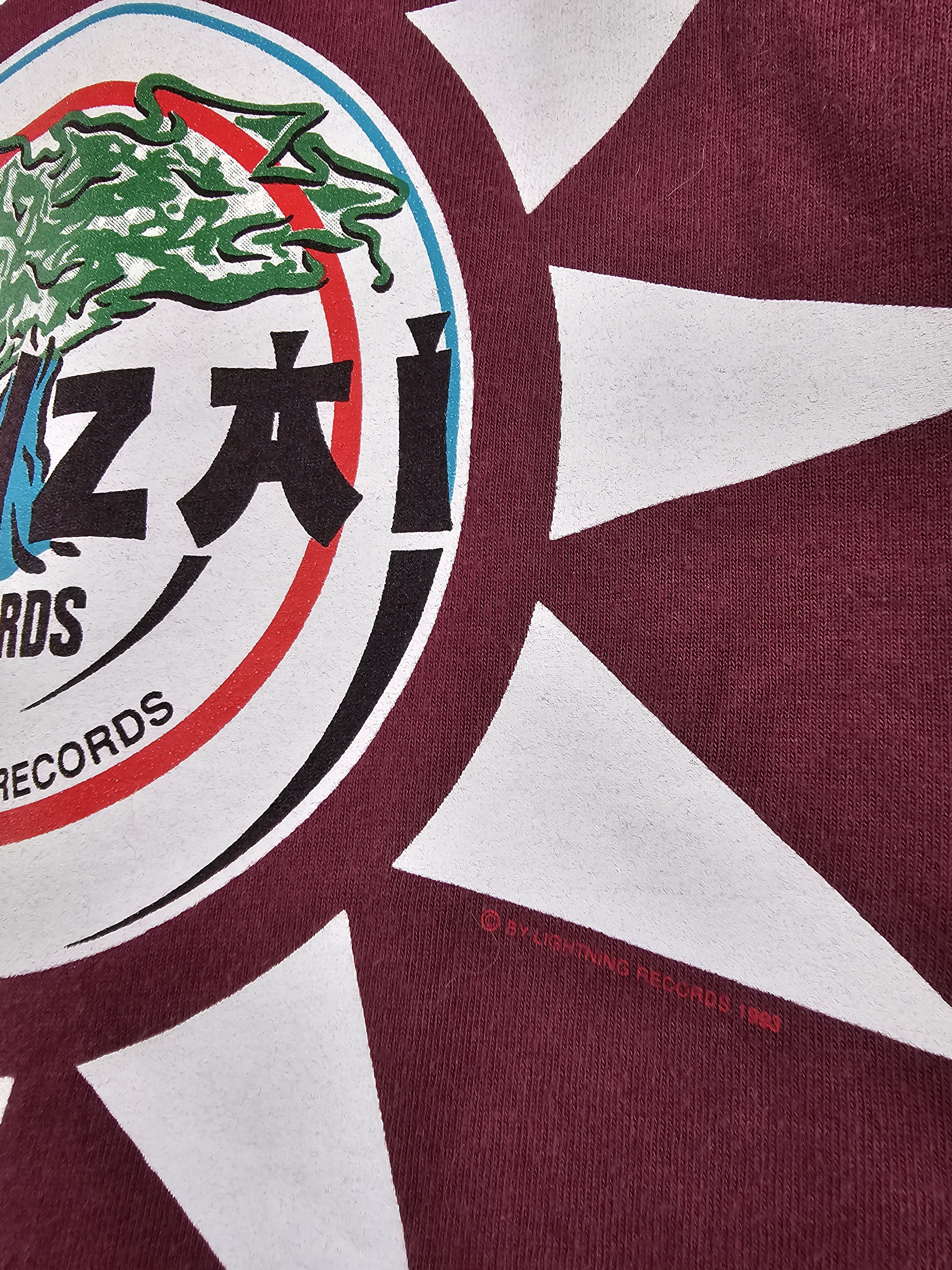 Band Tees × Thunderdome × Vintage 1993 Bonzaï Records Long Sleeve 90s Techno Gabber XL Size US XL / EU 56 / 4 - 3 Thumbnail
