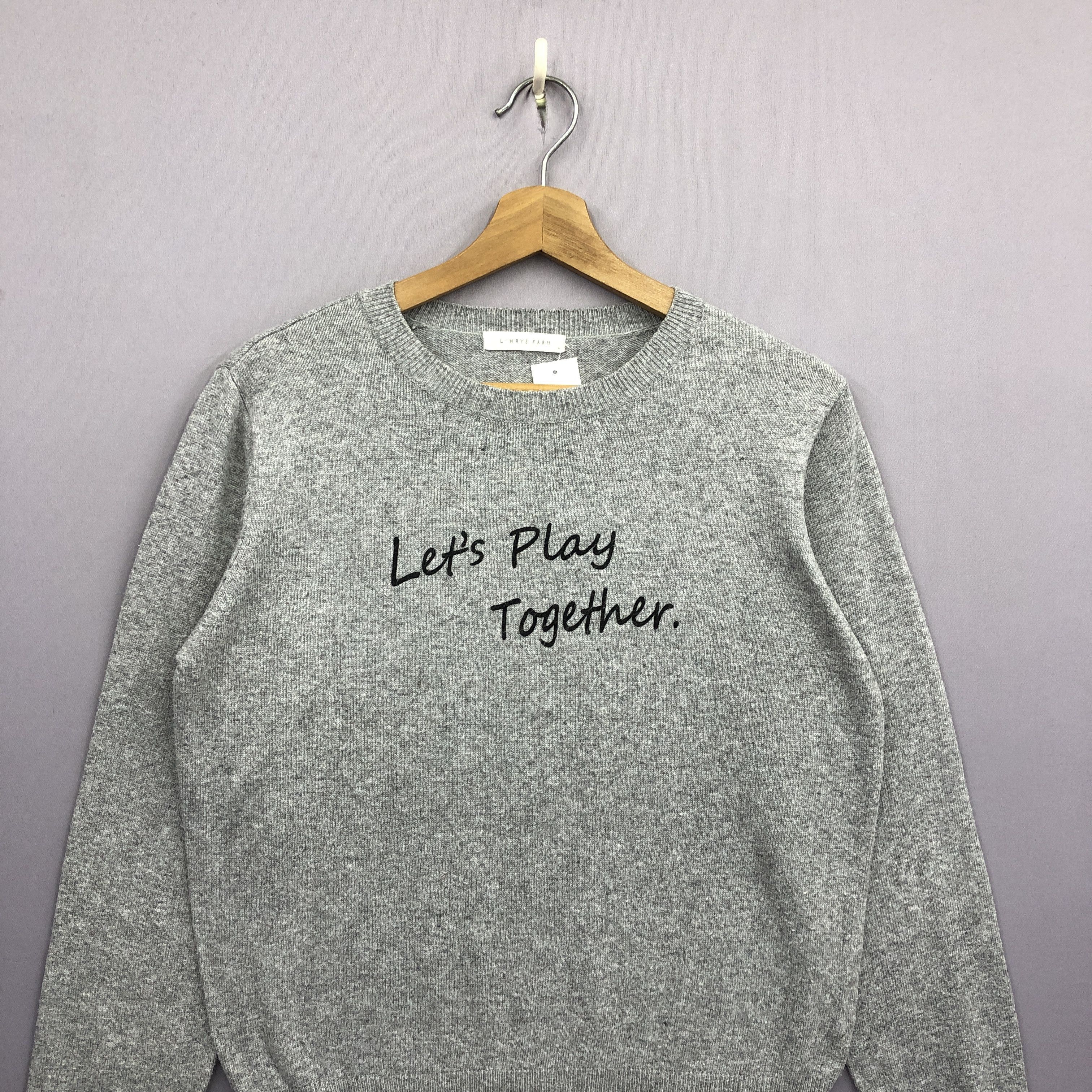 Japanese Brand × Vintage Vintage Y2K Japanese Knitwear Sweater Sweatshirt Jumper Size XS / US 0-2 / IT 36-38 - 4 Thumbnail