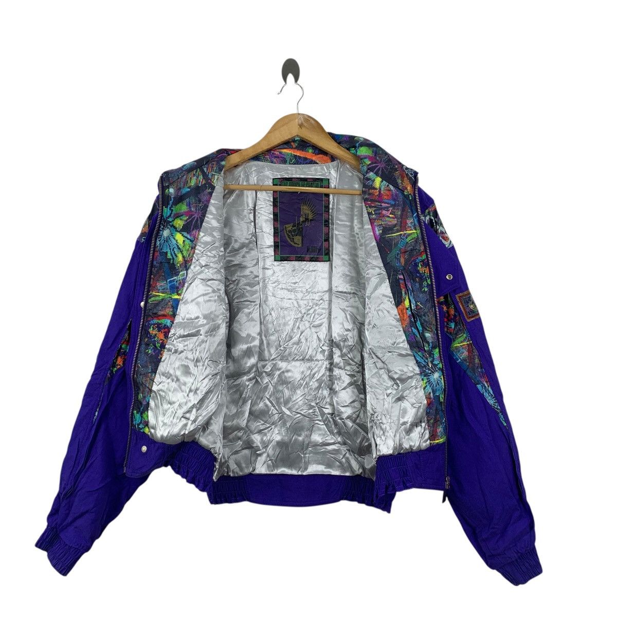 Vintage Vintage KILLY JAPAN SKI Winter Hiking Outdoor Fractal Jacket Size L / US 10 / IT 46 - 7 Thumbnail