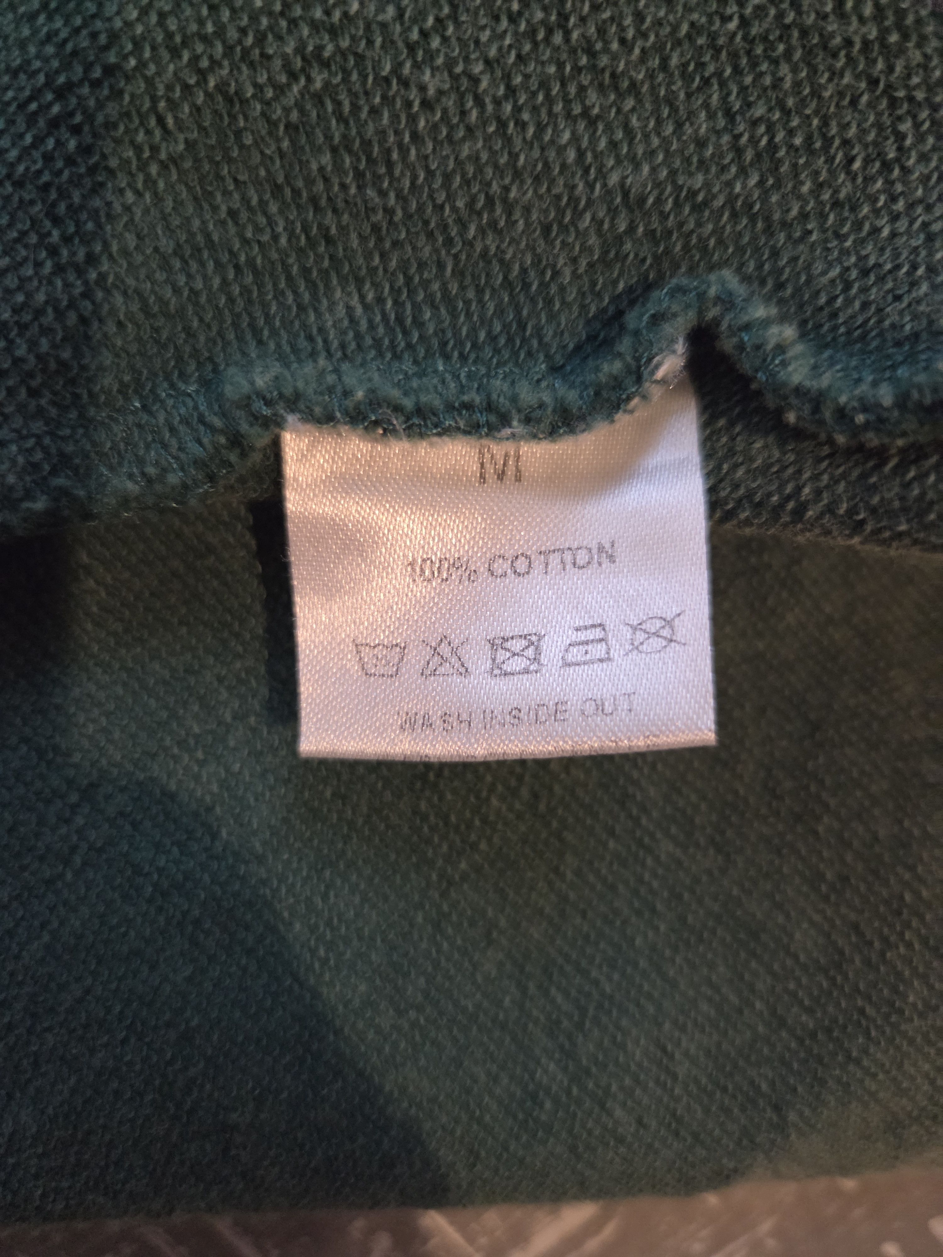 Vale Vale hulk green half color half crew neck Size US M / EU 48-50 / 2 - 4 Thumbnail