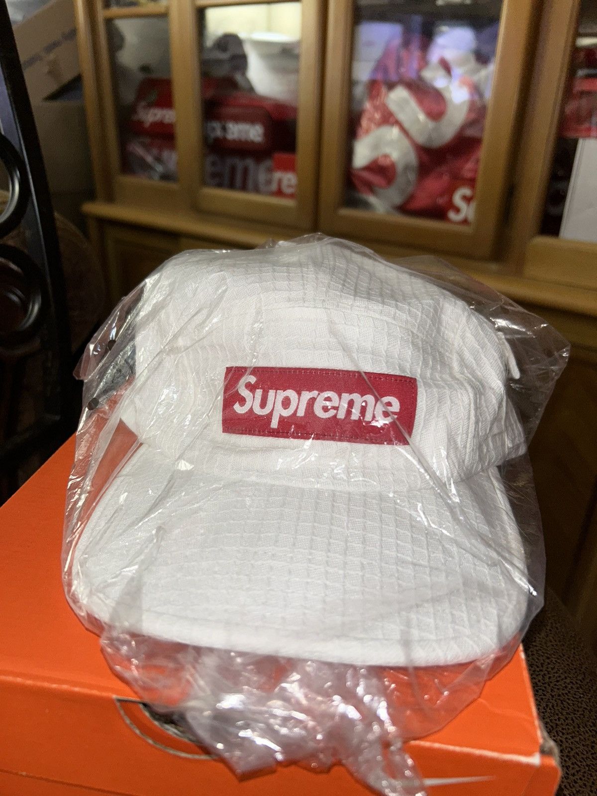 Supreme Supreme Denim Ripstop Camp Cap White SS22 NEW WITH TAGS Size ONE SIZE - 1 Thumbnail