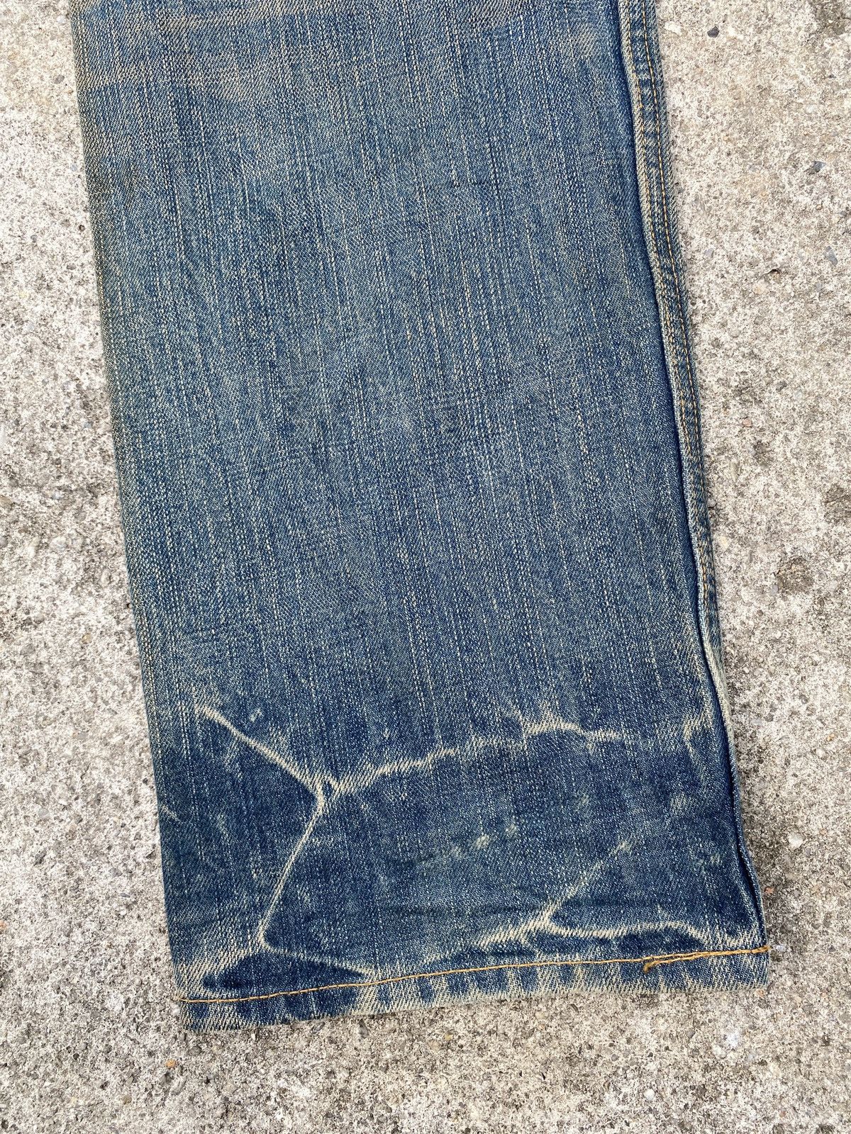 Japanese Brand Shapel Japan Rusty Distressed Denim Size US 32 / EU 48 - 11 Thumbnail