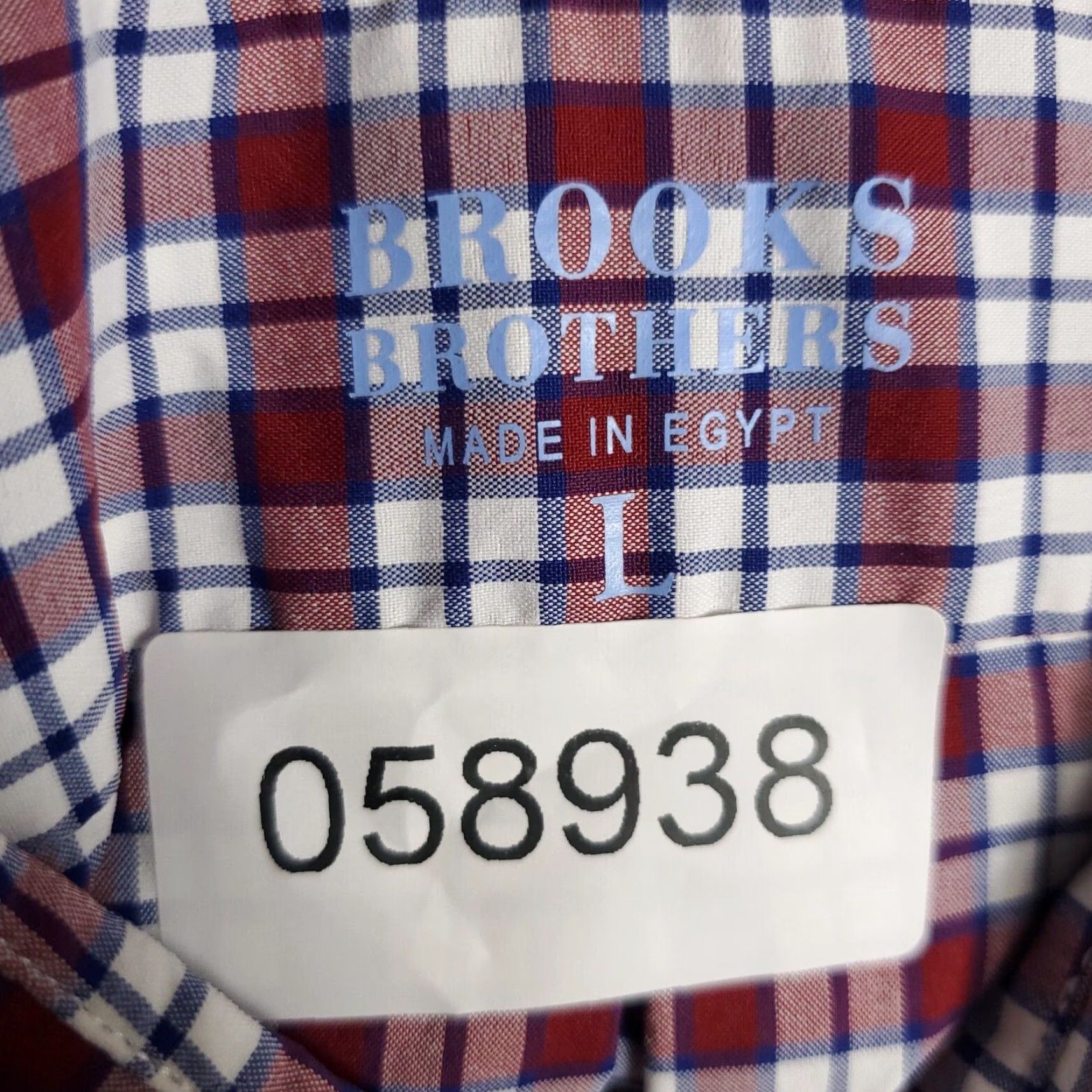 Brooks Brothers Brooks Brothers Shirt Mens Large Red Plaid Casual Button Up Short Sleeve Size US L / EU 52-54 / 3 - 6 Thumbnail