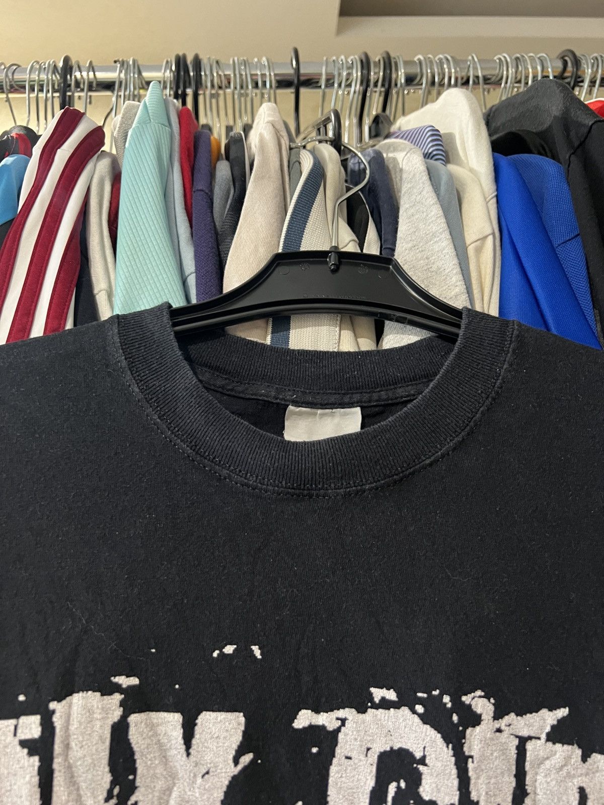Band Tees × Vintage 2004 VINTAGE SWASTIKA NIX GUT MAILORDER TOUR BAND ROCK TEE Size US M / EU 48-50 / 2 - 6 Thumbnail