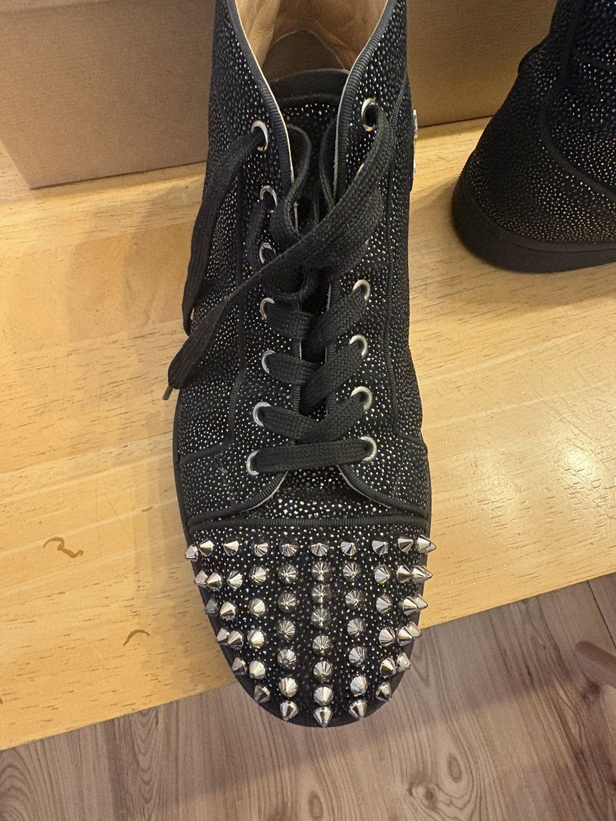 Christian Louboutin LOU SPIKES ORLATO Size US 7.5 / EU 40-41 - 5 Thumbnail