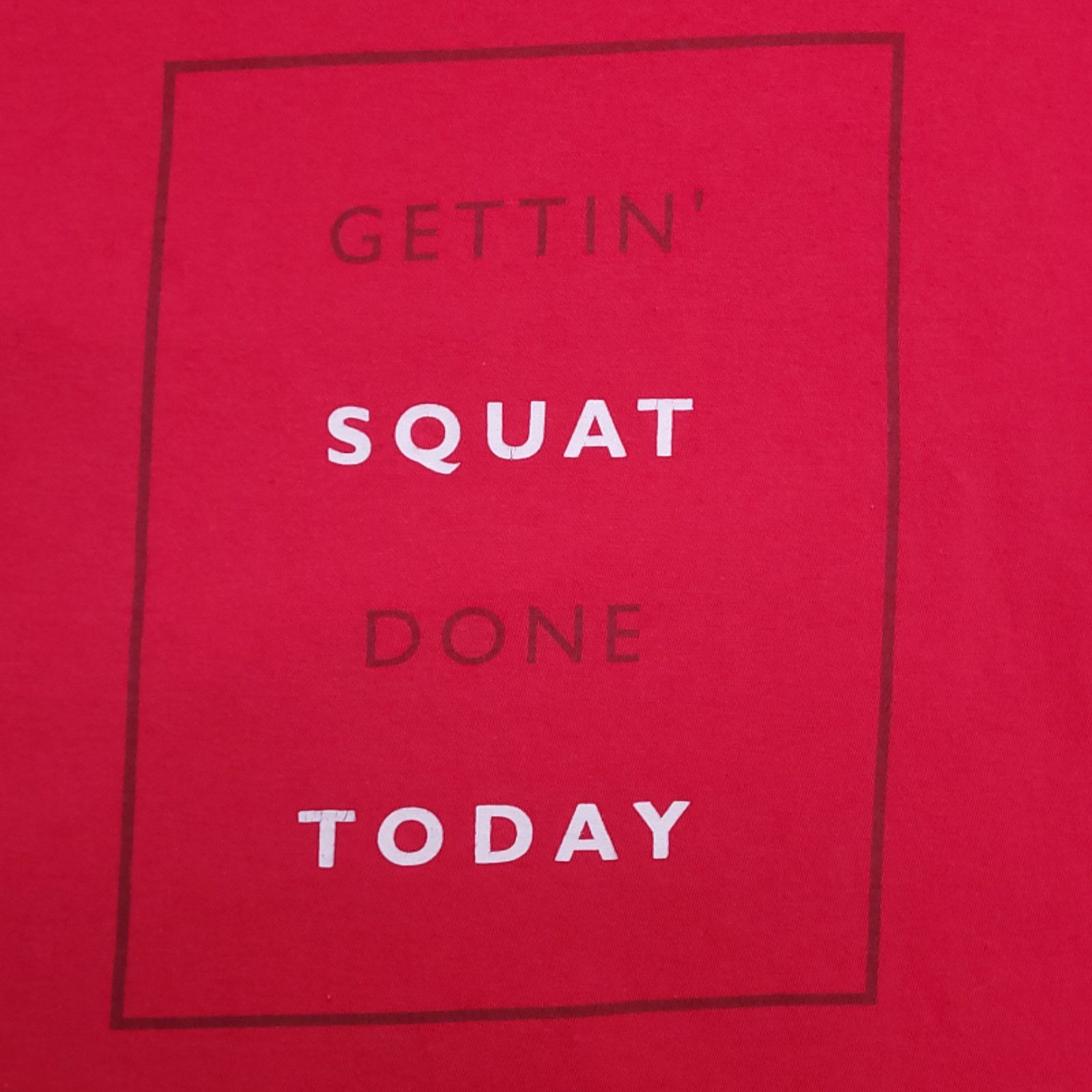 Reebok Reebok Motivational Graphic T-Shirt Womens Size L Large Red Size L / US 10 / IT 46 - 6 Thumbnail