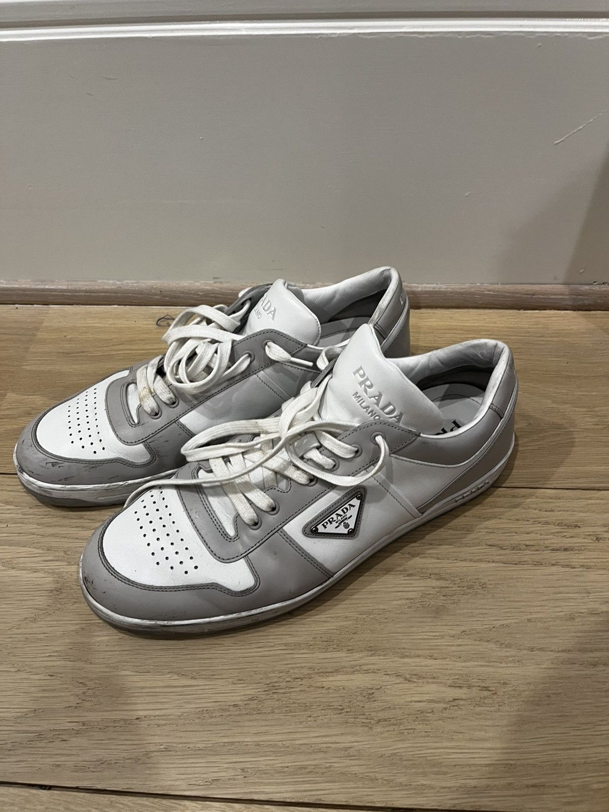 Prada prada downtown low top sneakers Size US 12 / EU 45 - 1 Thumbnail