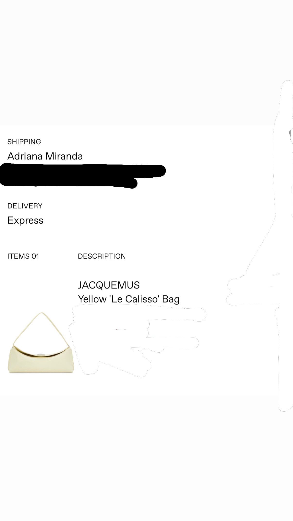 Jacquemus Yellow Le Calisso Bag Size ONE SIZE - 8 Thumbnail