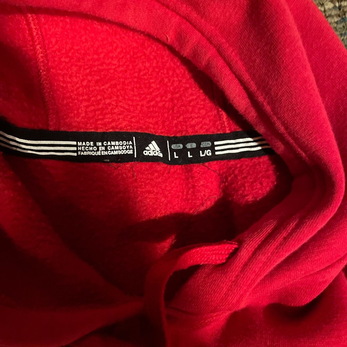 Adidas × Vintage Vintage EWU hoodie Size US L / EU 52-54 / 3 - 3 Thumbnail