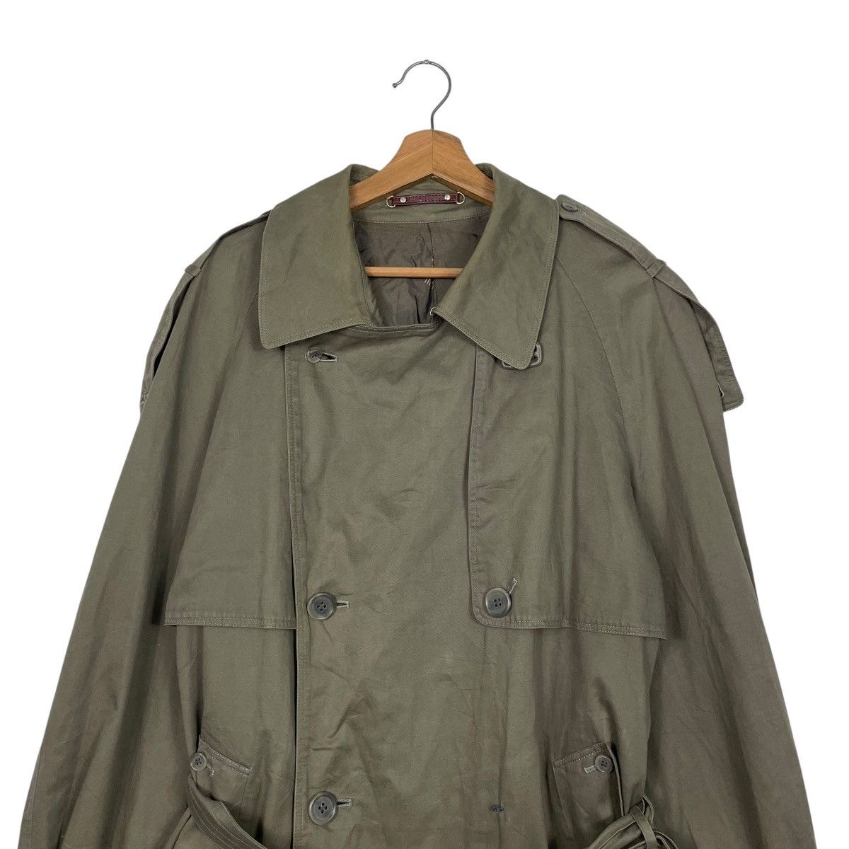 Lanvin Lanvin Double Breasted Khakis Trenchcoat Size US M / EU 48-50 / 2 - 3 Thumbnail