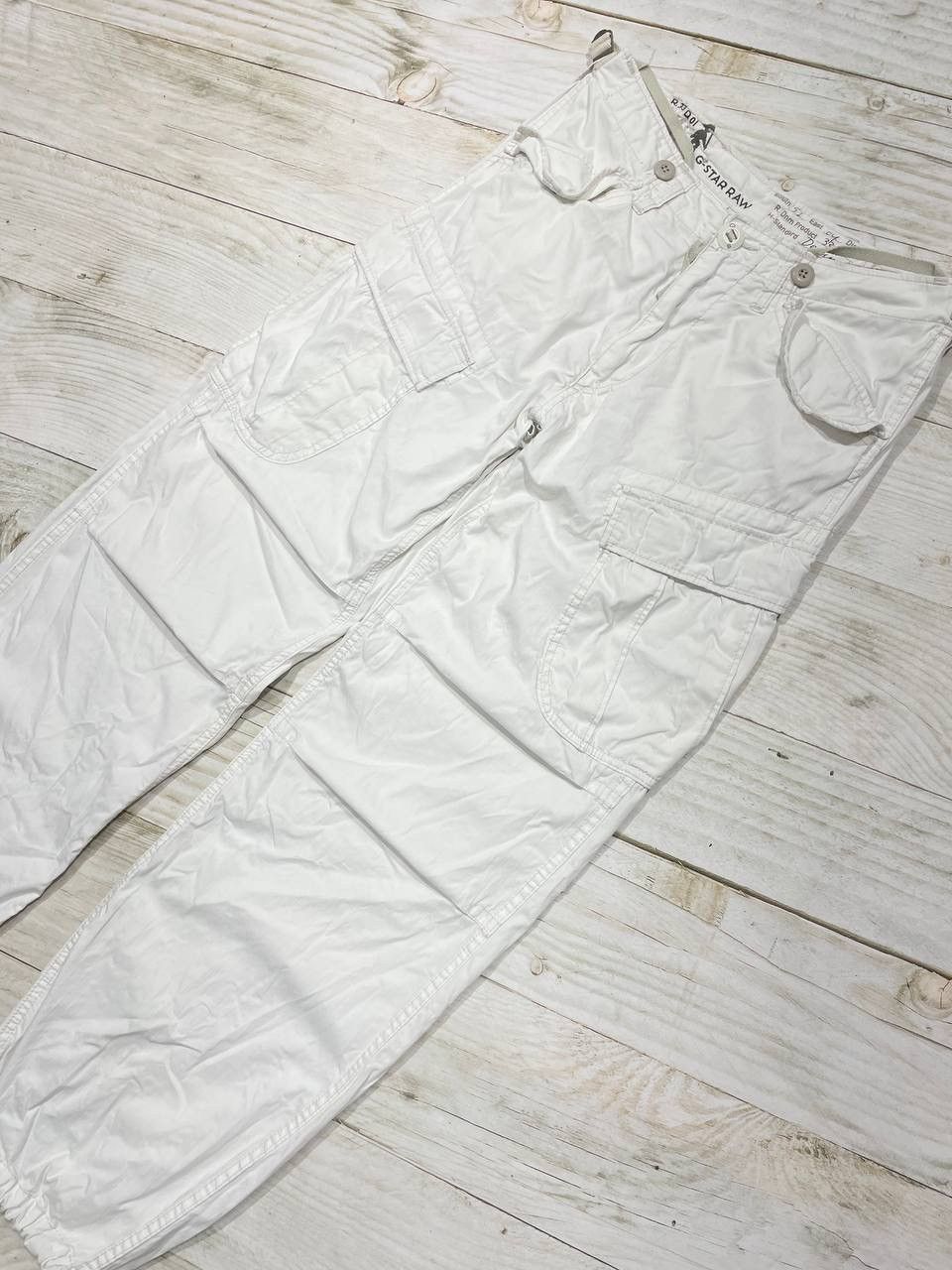 G-Star Vintage G-Star Raw Cargo Pants Denim Military Army Size US 30 / EU 46 - 2 Thumbnail