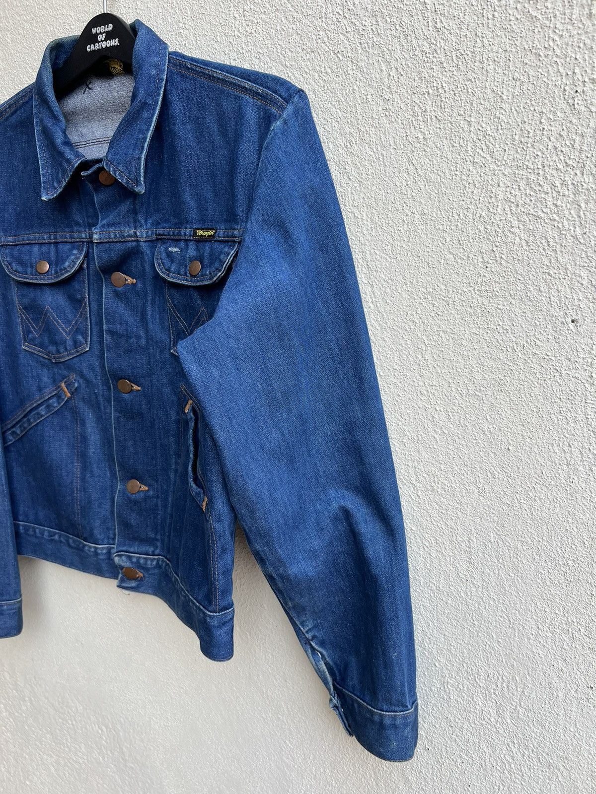 Vintage Vintage 70s 80s Wrangler Blue Denim Jacket Size US M / EU 48-50 / 2 - 9 Thumbnail