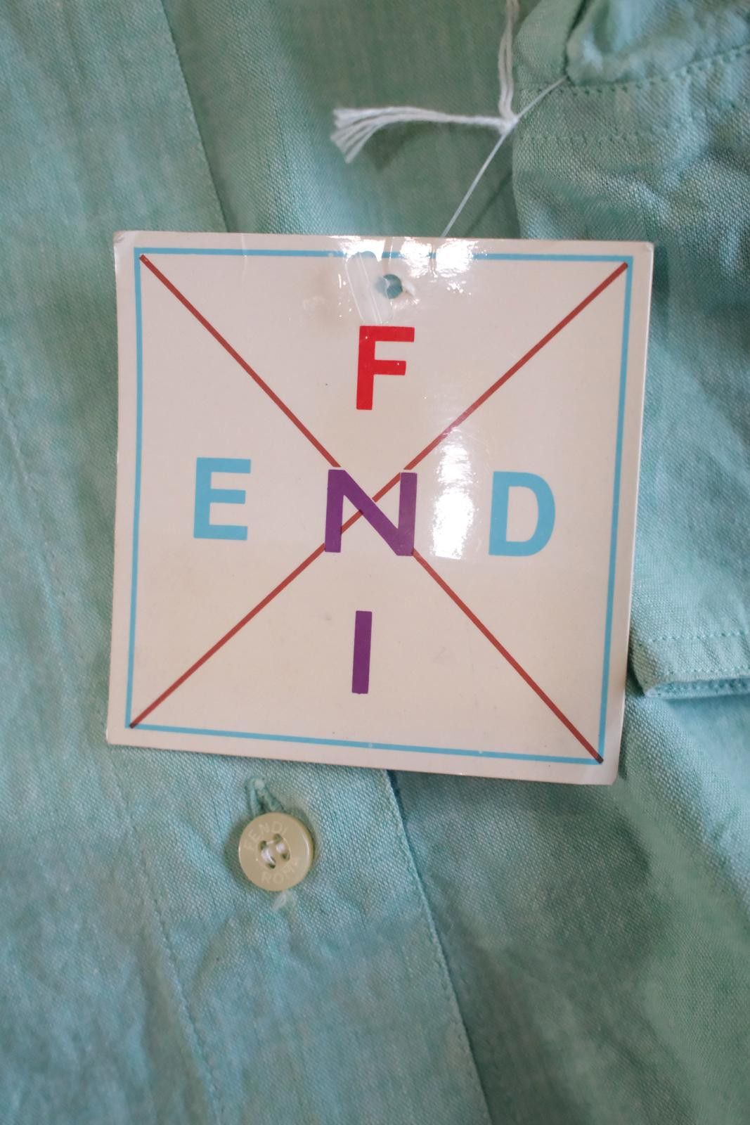 Fendi 80's Fendi Utility Long Sleeve Button-Up Size S / US 4 / IT 40 - 6 Thumbnail