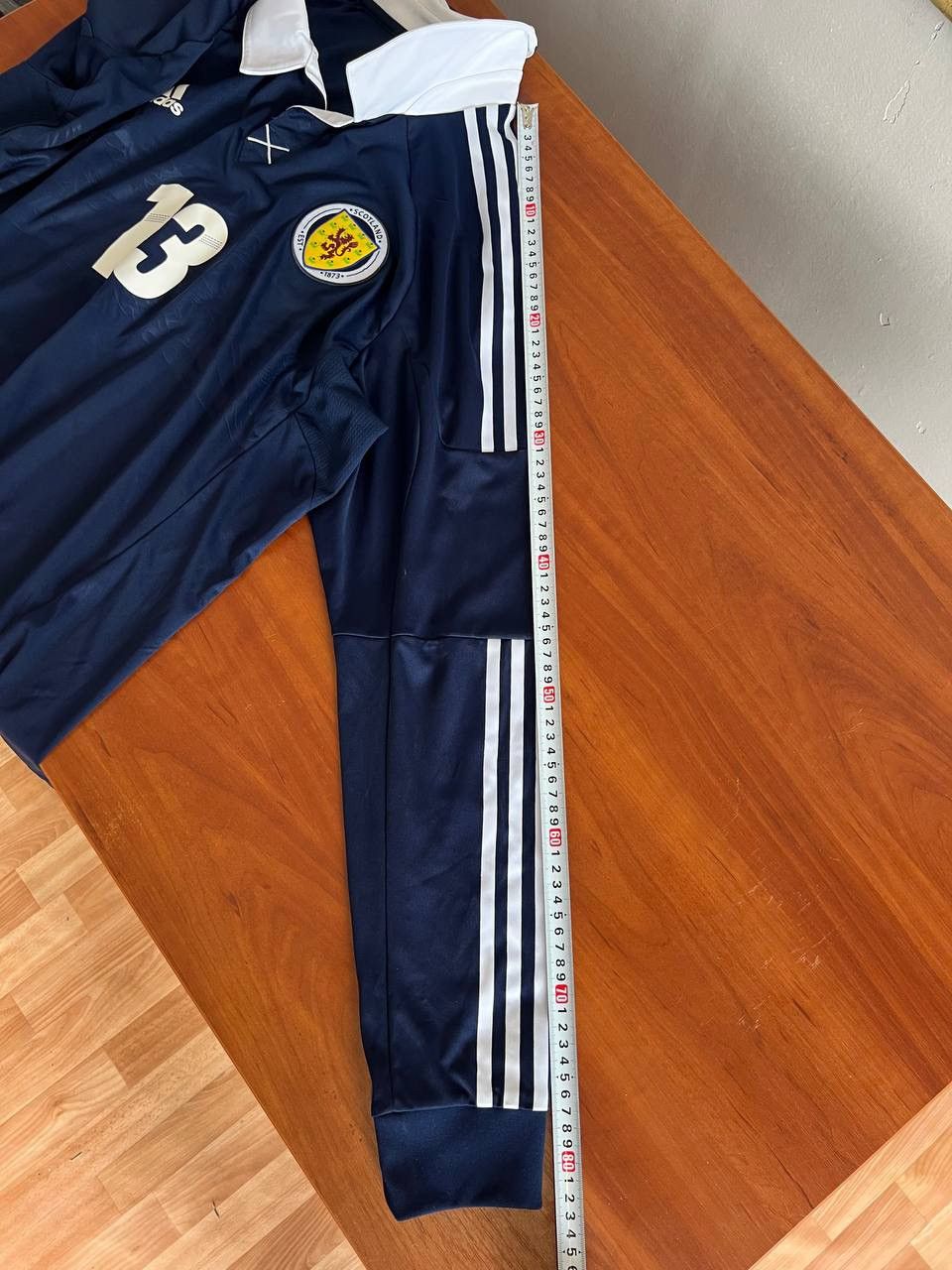 Adidas 2011 SCOTLAND #13 PLAYER ISSUED SOCCER FOOTBALL JERSEY XL Size US XL / EU 56 / 4 - 21 Thumbnail