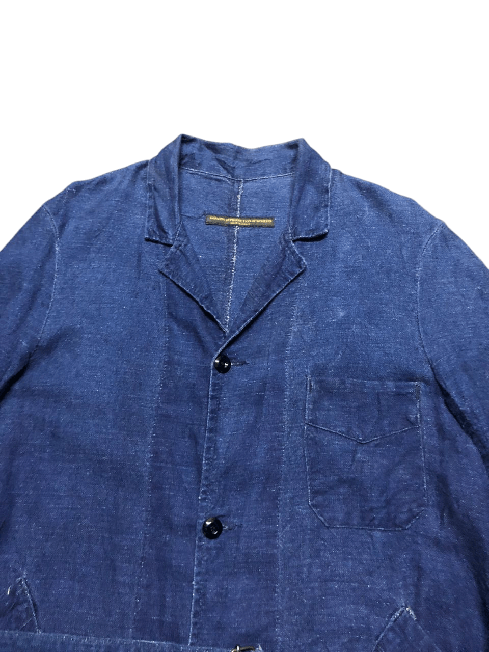 Garment Reproduction of Workers Vintage Garment Reproduction Of Workers Indigo Trenchcoat Size US S / EU 44-46 / 1 - 8 Thumbnail
