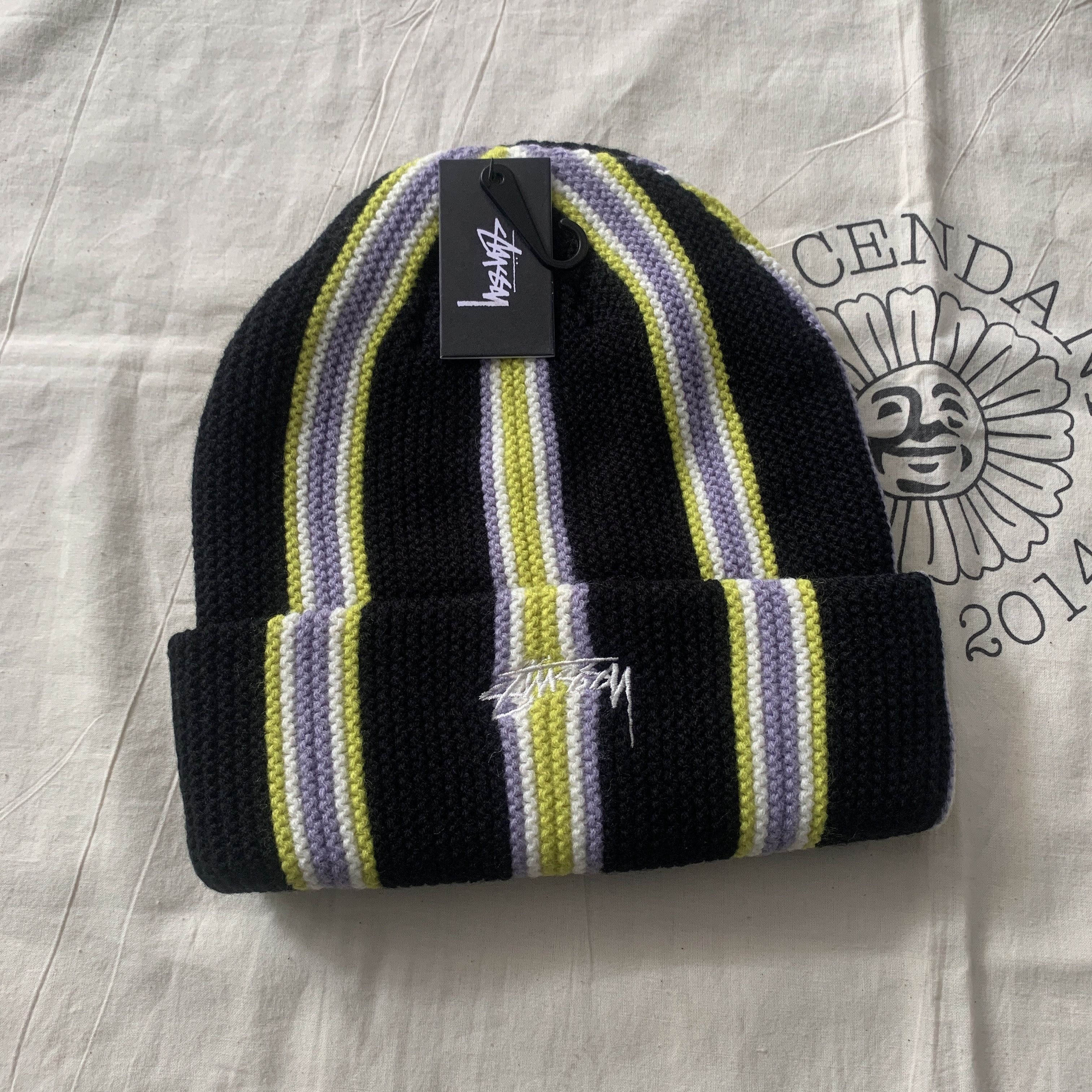Stussy Stussy vertical stripe cuff beanie Size ONE SIZE - 1 Thumbnail