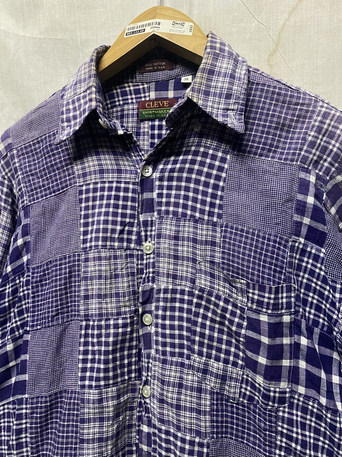 Other Vintage Cleve Shirtmakers Patchwork Shirt Size US S / EU 44-46 / 1 - 2 Thumbnail