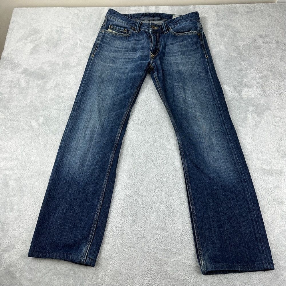Diesel Diesel Viker Men's Jeans Size 30x29 Straight Regular Button Size US 30 / EU 46 - 3 Thumbnail