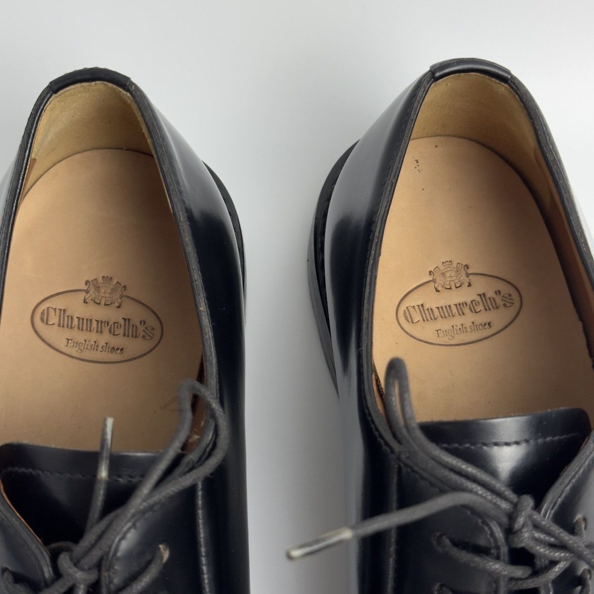 Church's Church’s Shannon 2 WR Derby Polished Black Womens Shoes🖤🔥 Size US 8 / IT 38 - 7 Thumbnail