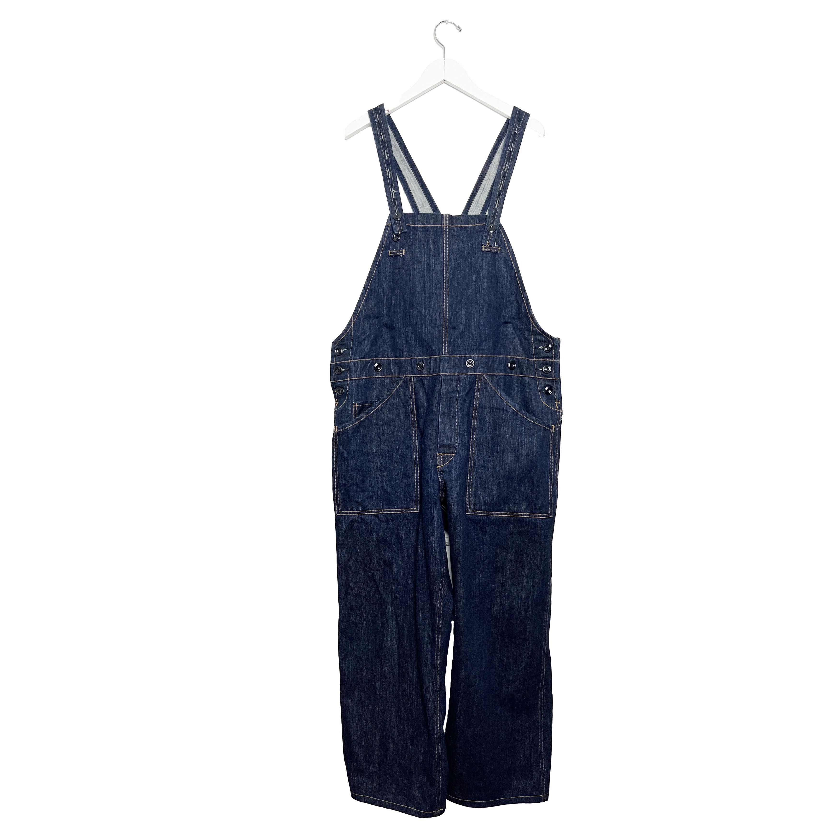 BLACK SIGN Denim Delta Apron Overalls. Size US 34 / EU 50 - 1 Thumbnail