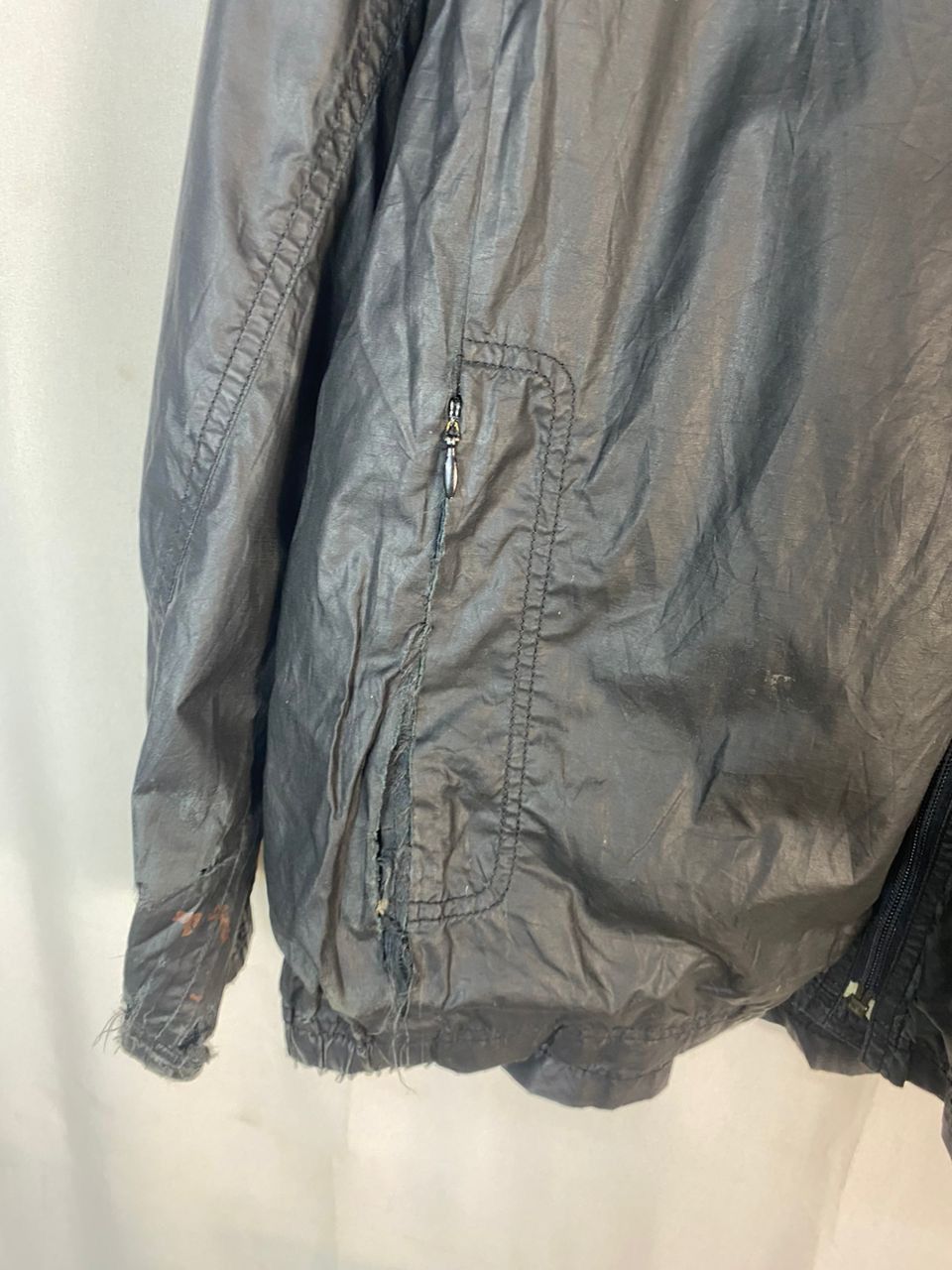 Japanese Brand × Yohji Yamamoto A.a.r yohji Yamamoto distressed jacket hidden hoodie Size US M / EU 48-50 / 2 - 13 Thumbnail